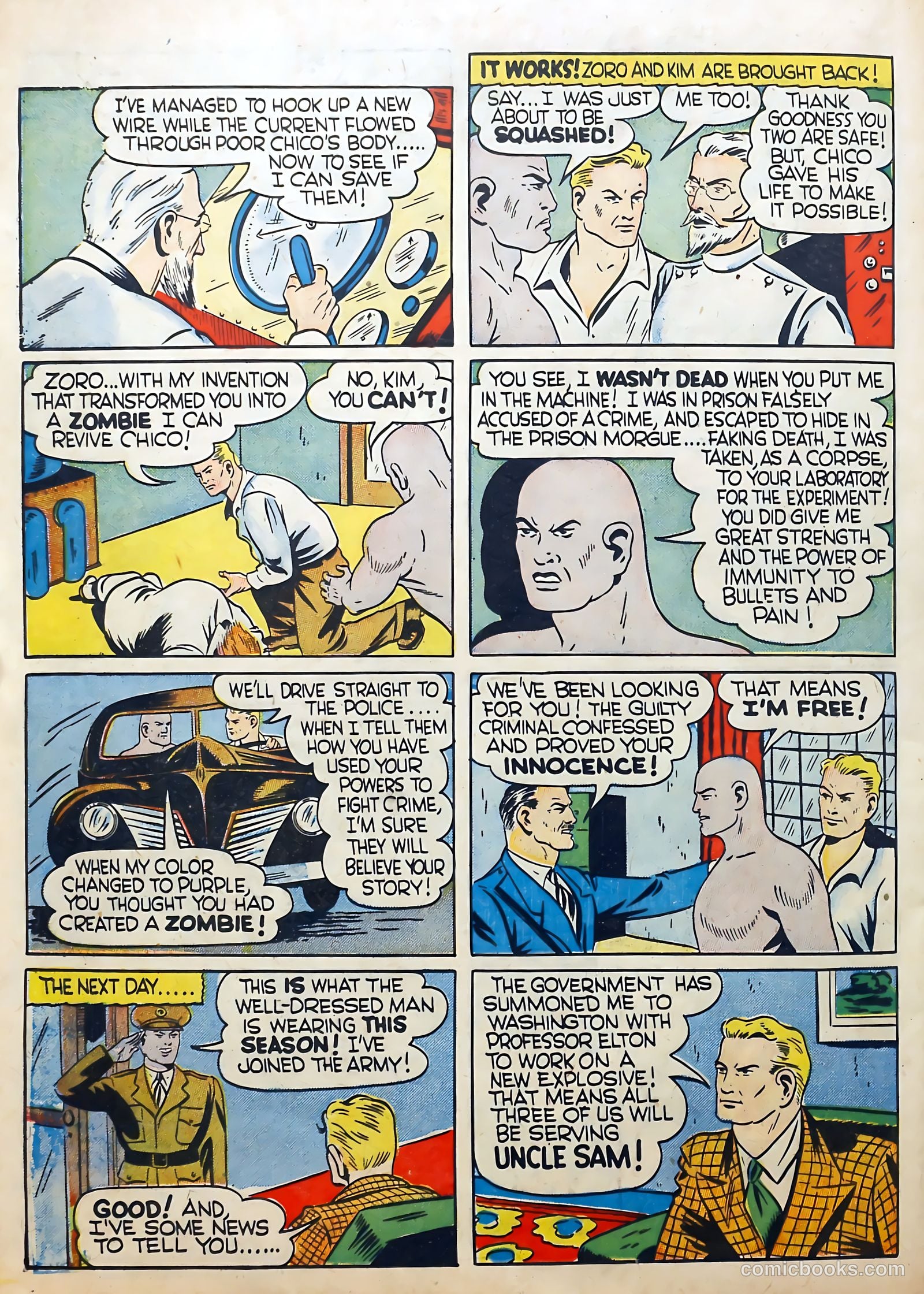 Reg'lar Fellers Heroic Comics #12 (1942) — page 50 of 69