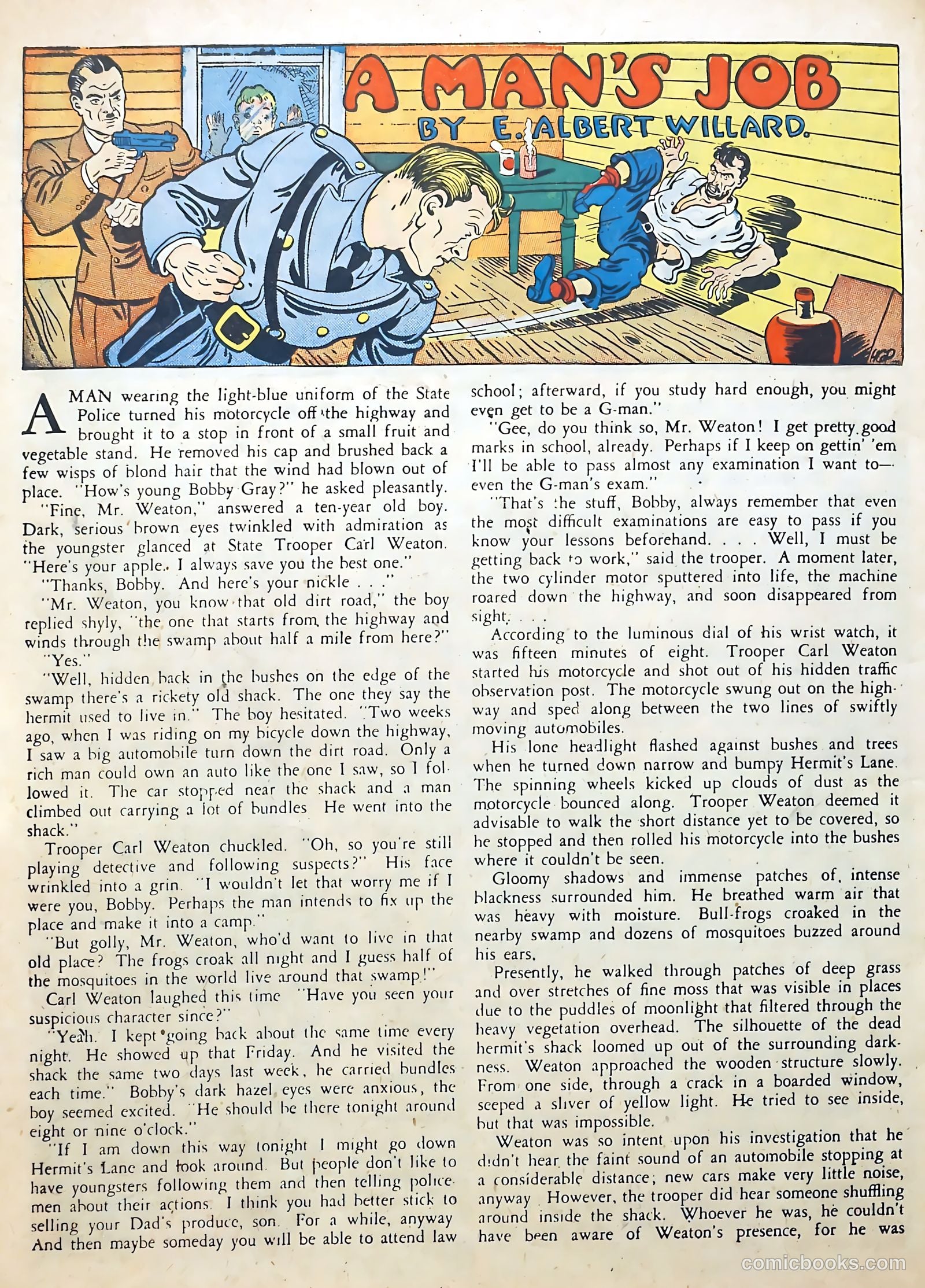 Reg'lar Fellers Heroic Comics #12 (1942) — page 58 of 69
