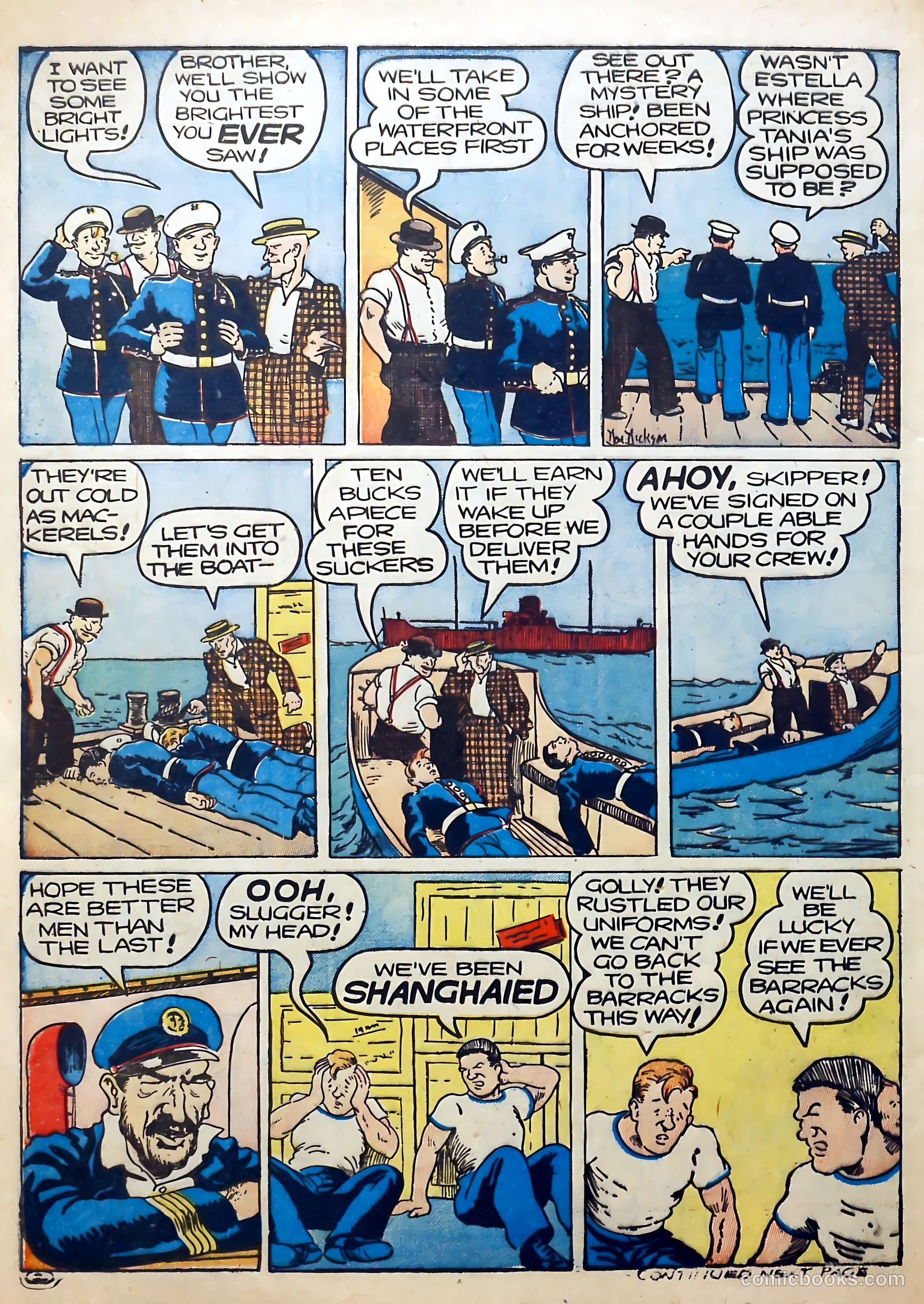 Reg'lar Fellers Heroic Comics #12 (1942) — page 62 of 69