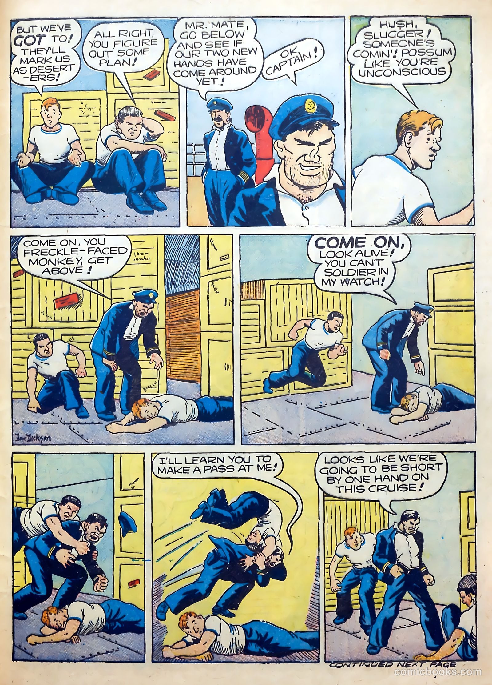 Reg'lar Fellers Heroic Comics #12 (1942) — page 63 of 69