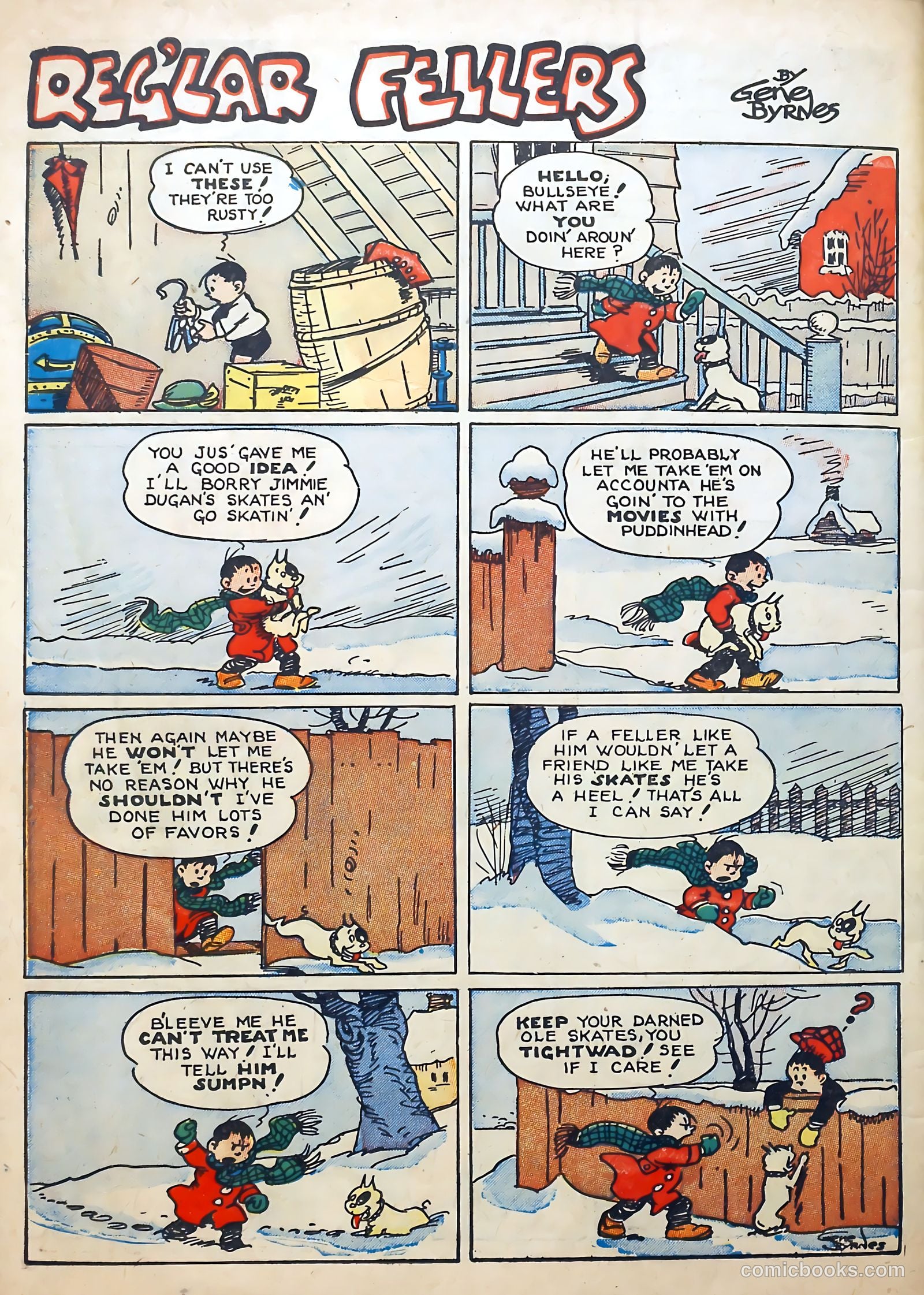 Reg'lar Fellers Heroic Comics #12 (1942) — page 66 of 69