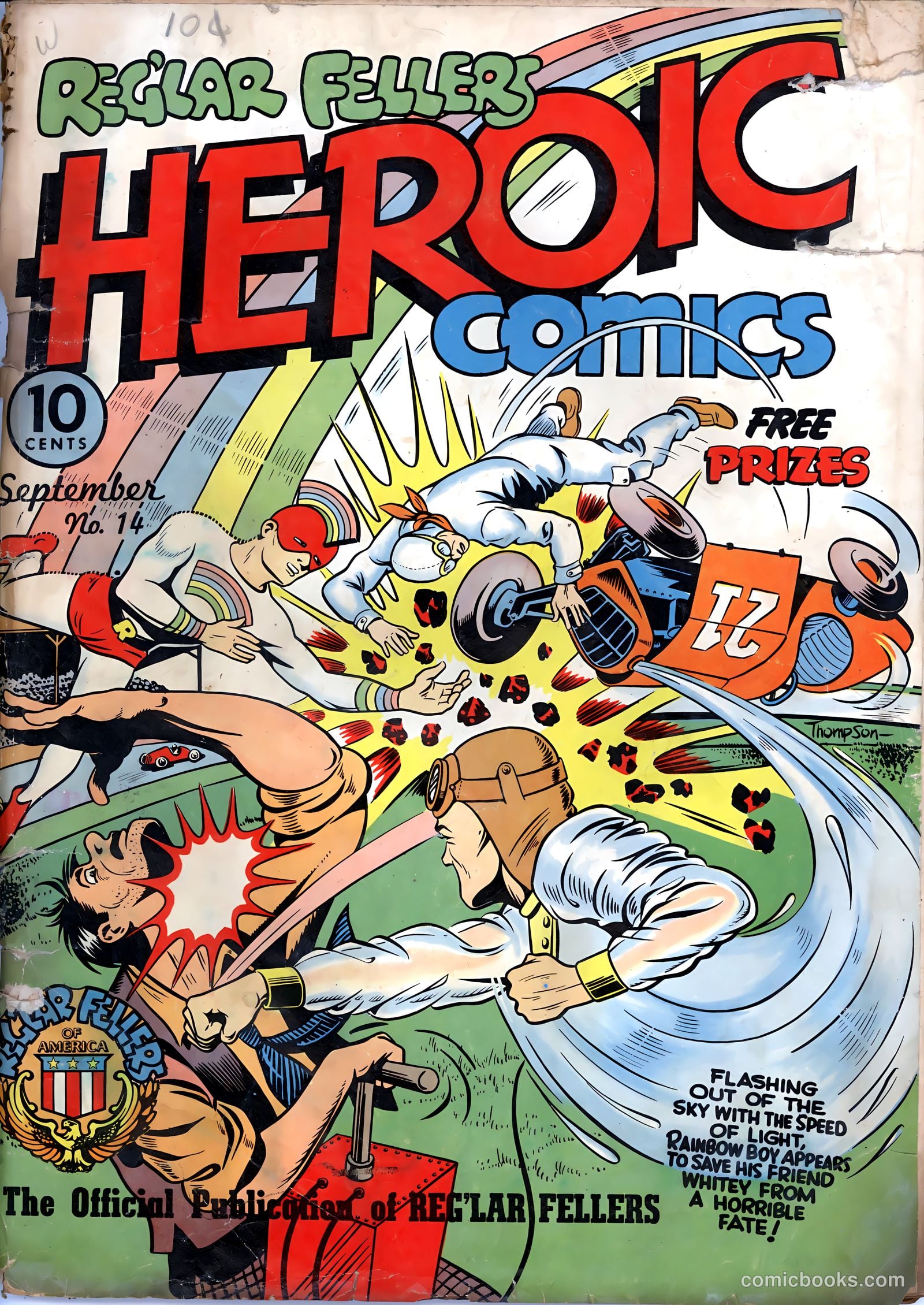 Reg'lar Fellers Heroic Comics #14