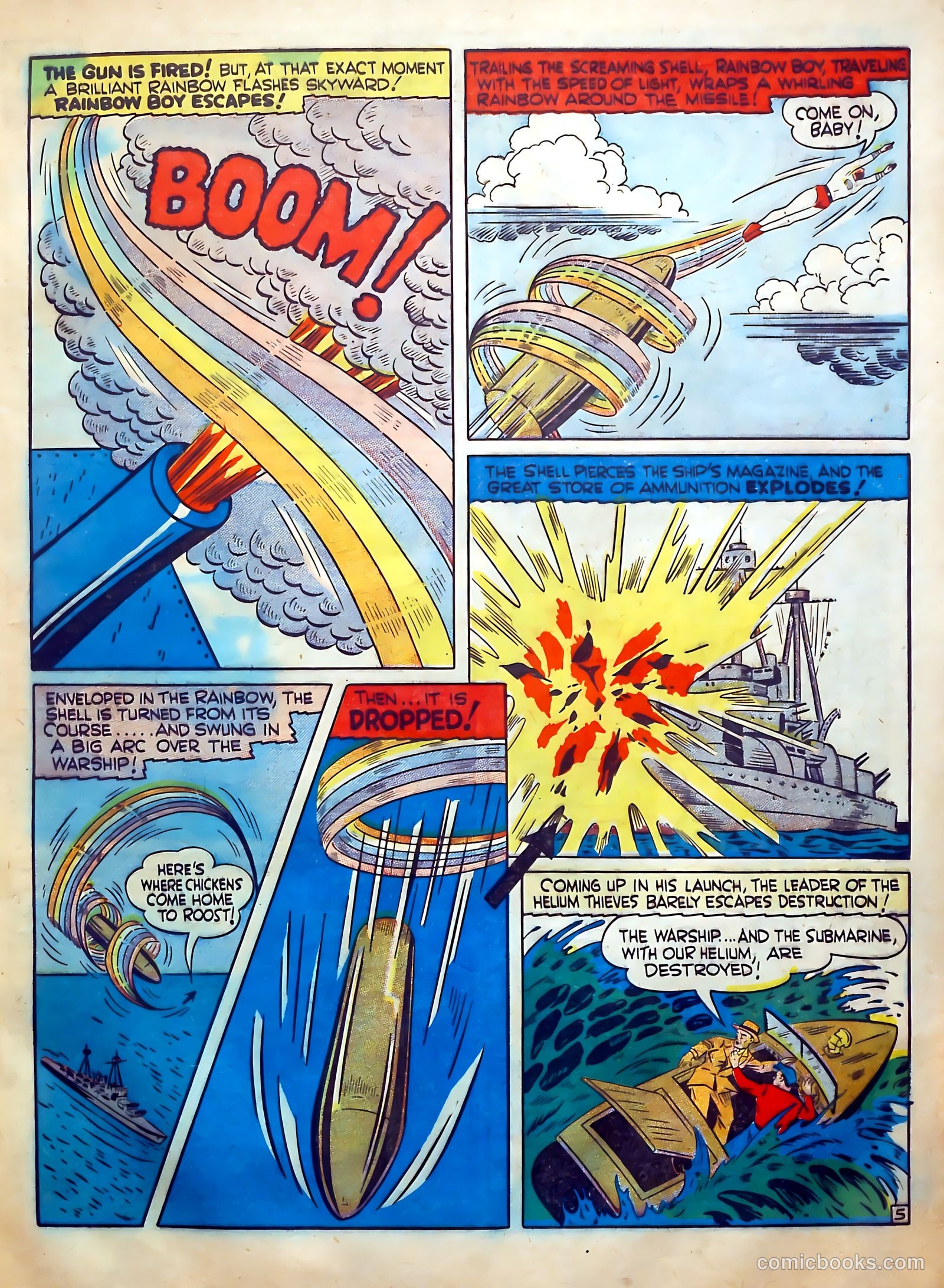 Reg'lar Fellers Heroic Comics #14 (1942) — page 17 of 68