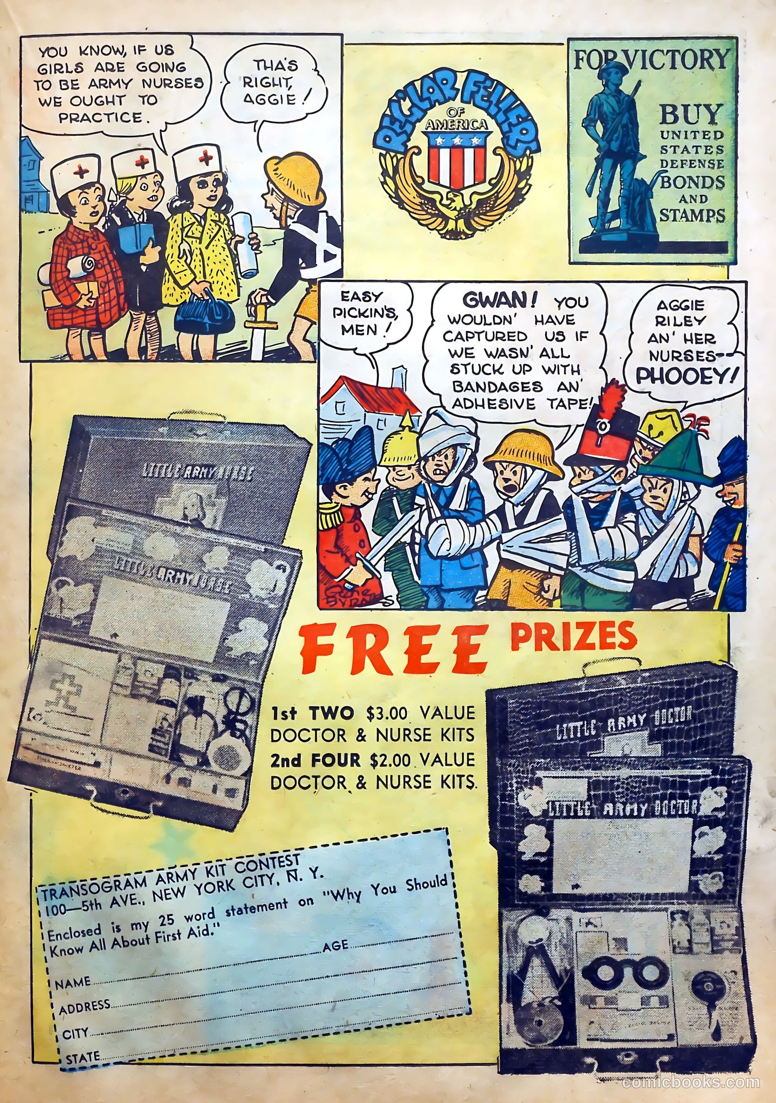 Reg'lar Fellers Heroic Comics #14 (1942) — page 37 of 68