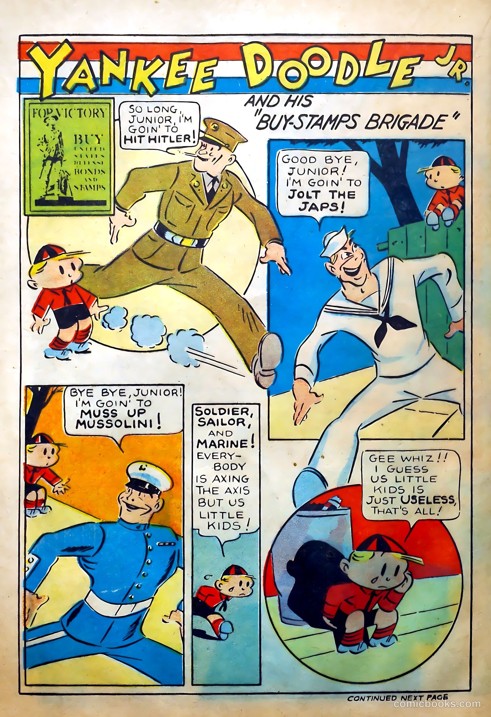 Reg'lar Fellers Heroic Comics #14 (1942) — page 44 of 68