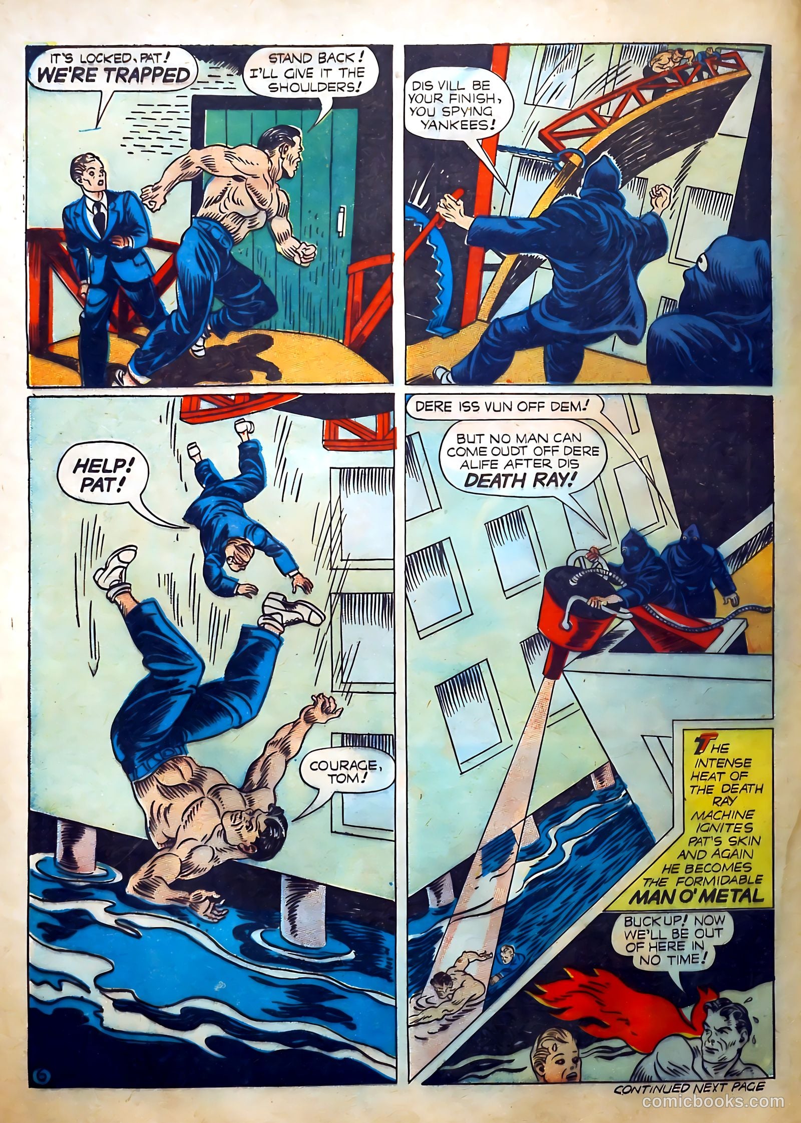 Reg'lar Fellers Heroic Comics #14 (1942) — page 54 of 68