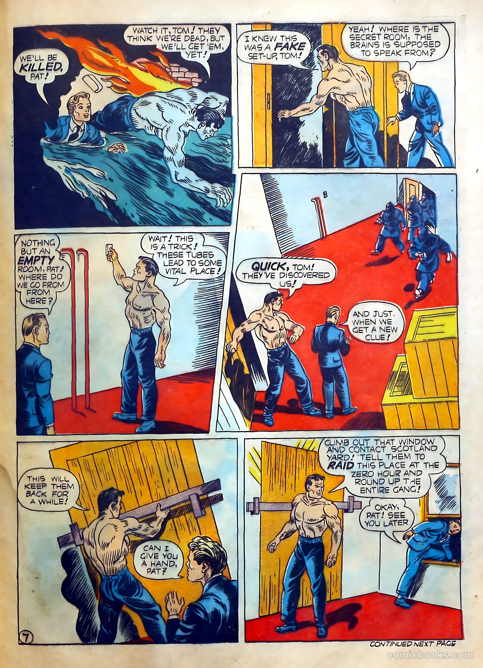 Reg'lar Fellers Heroic Comics #14 (1942) — page 55 of 68