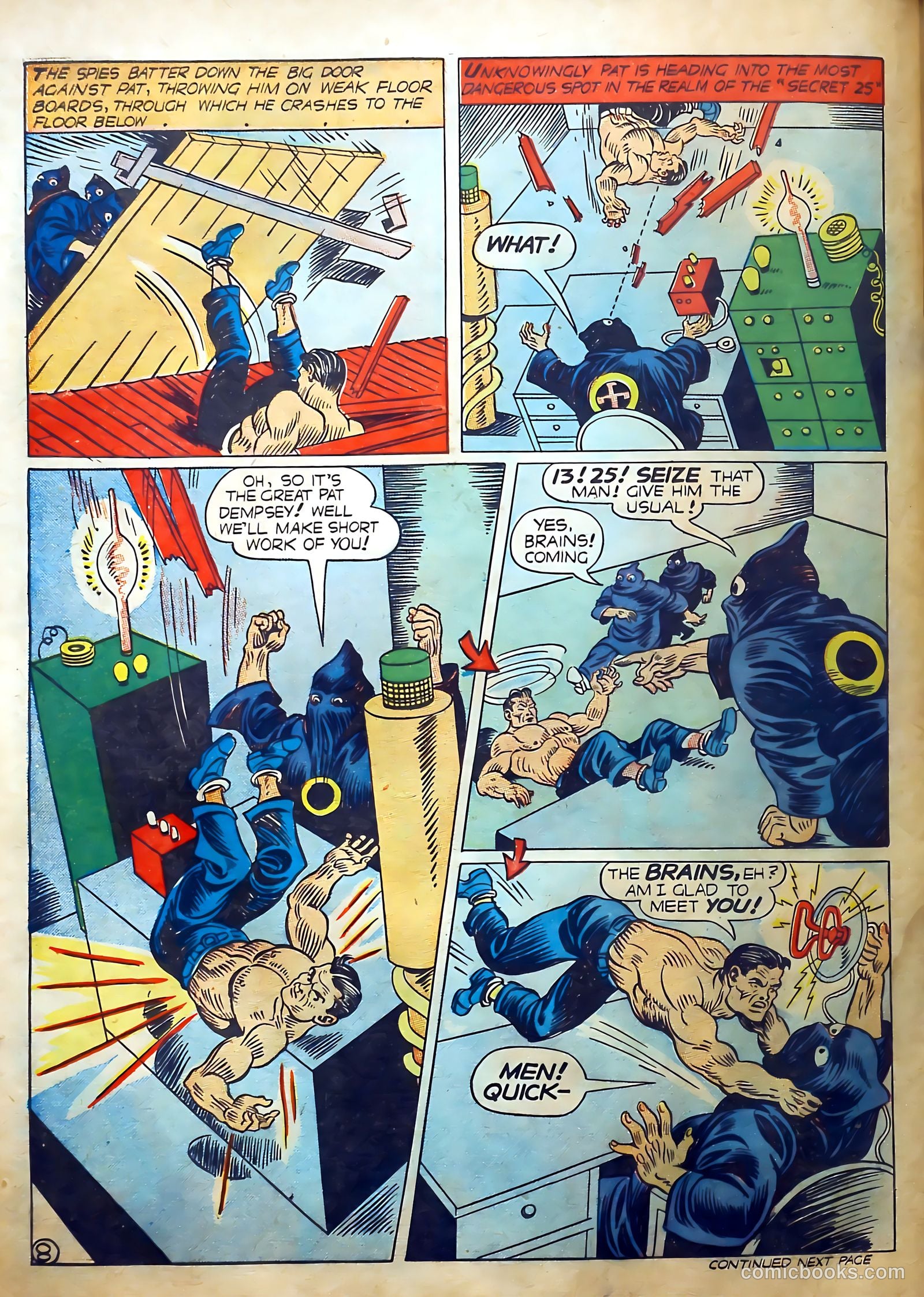 Reg'lar Fellers Heroic Comics #14 (1942) — page 56 of 68