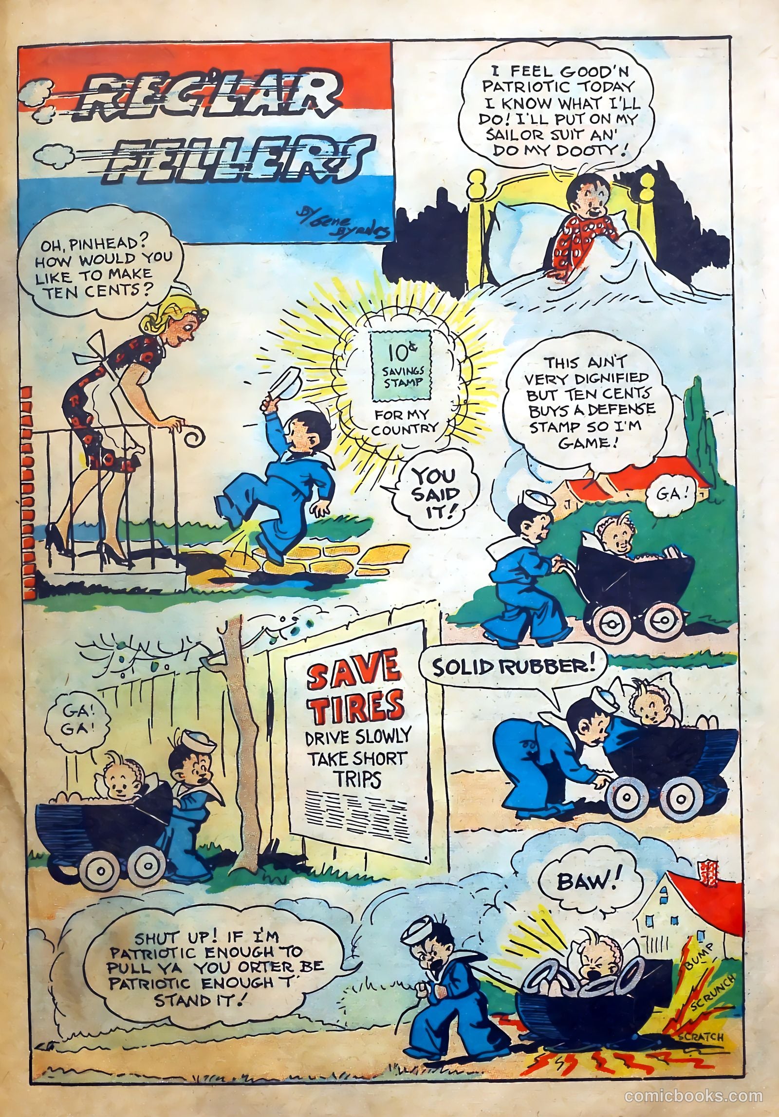 Reg'lar Fellers Heroic Comics #14 (1942) — page 59 of 68