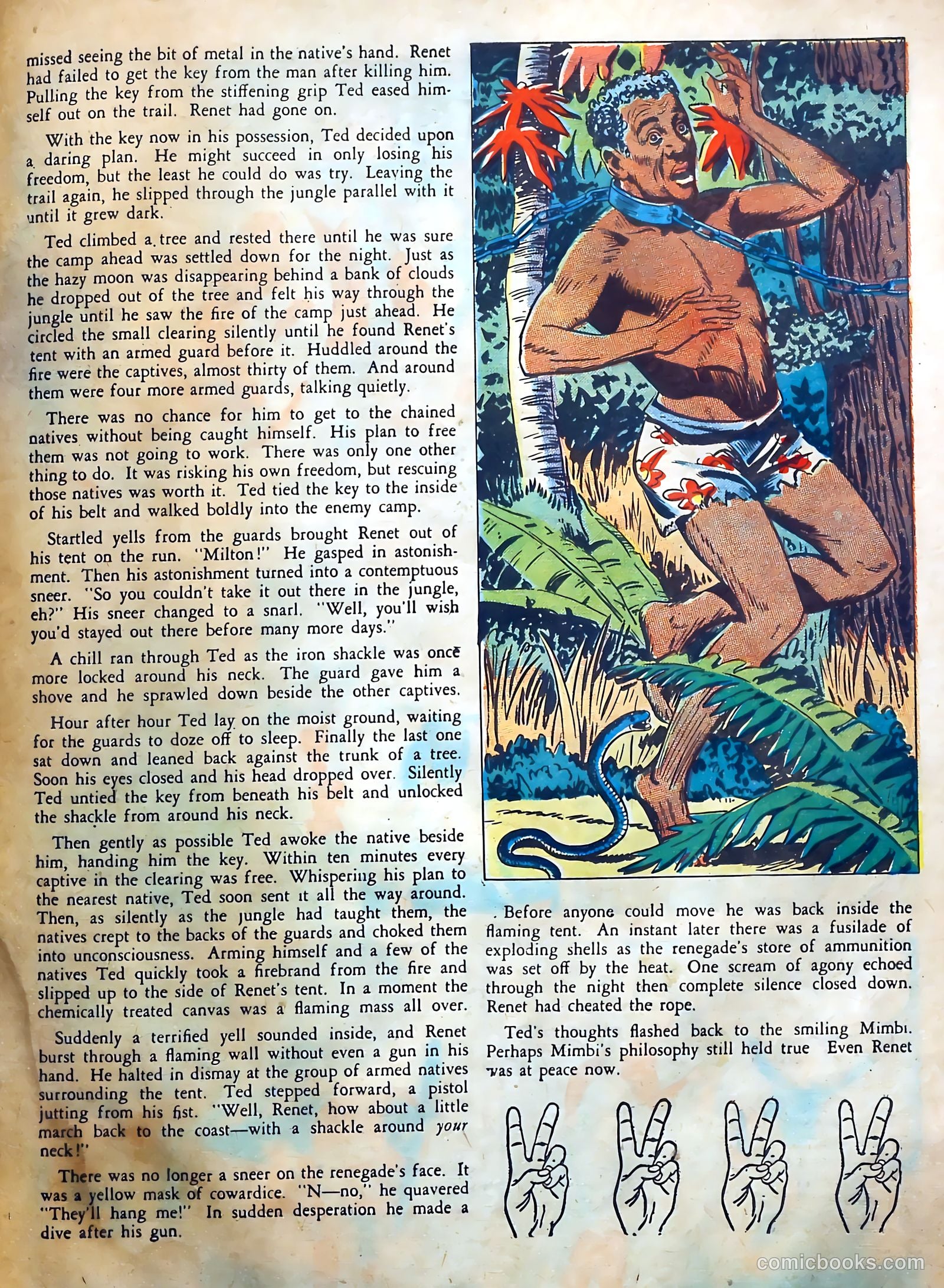 Reg'lar Fellers Heroic Comics #14 (1942) — page 61 of 68