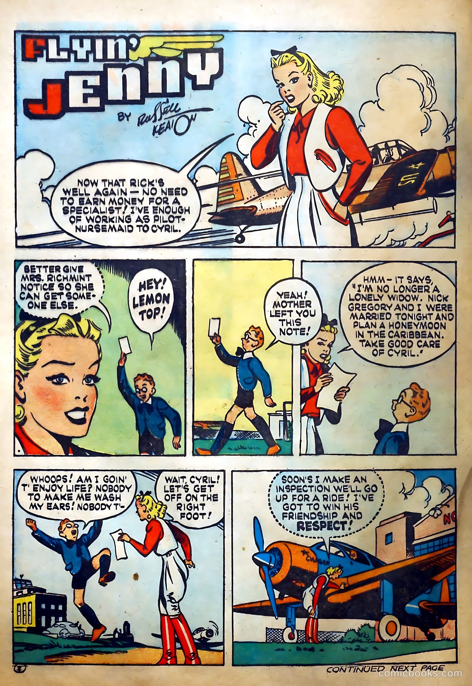 Reg'lar Fellers Heroic Comics #14 (1942) — page 62 of 68