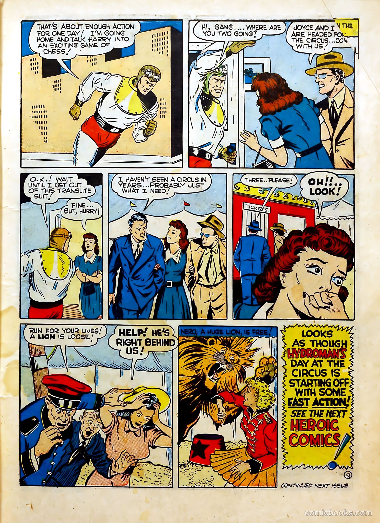 Reg'lar Fellers Heroic Comics #15 (1942) — page 11 of 68