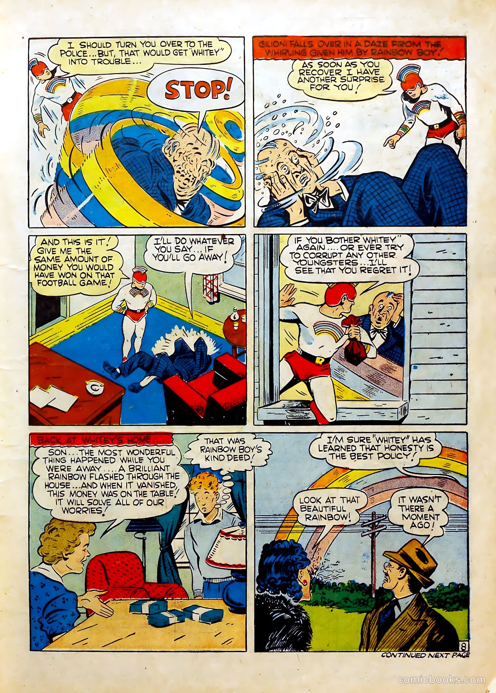 Reg'lar Fellers Heroic Comics #15 (1942) — page 19 of 68