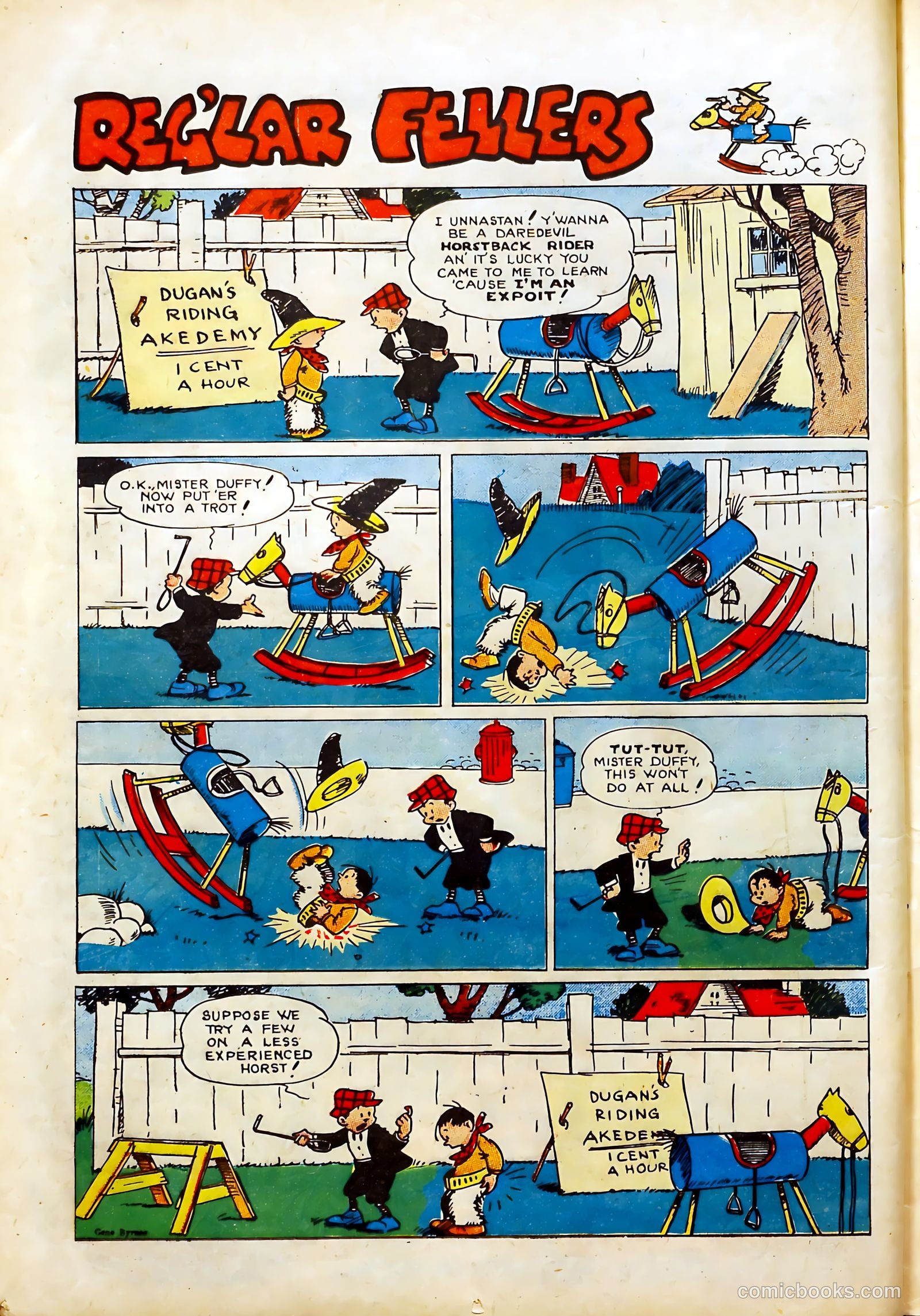 Reg'lar Fellers Heroic Comics #15 (1942) — page 22 of 68