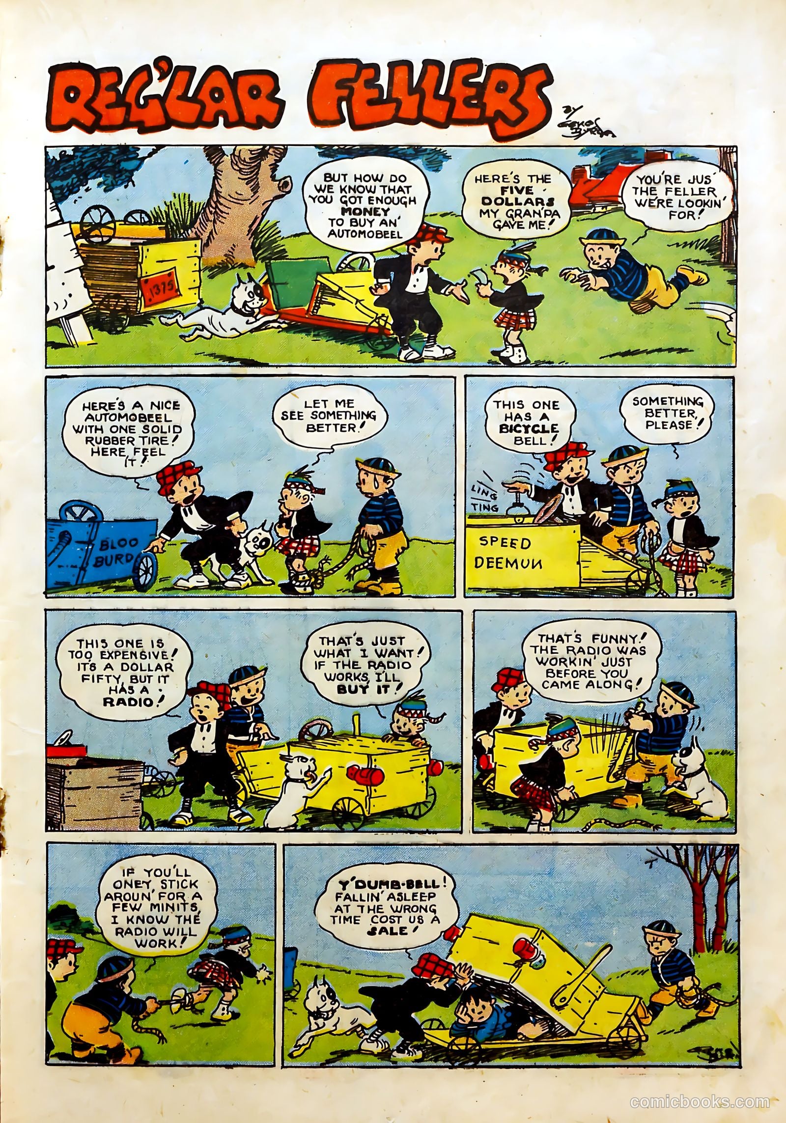 Reg'lar Fellers Heroic Comics #15 (1942) — page 33 of 68