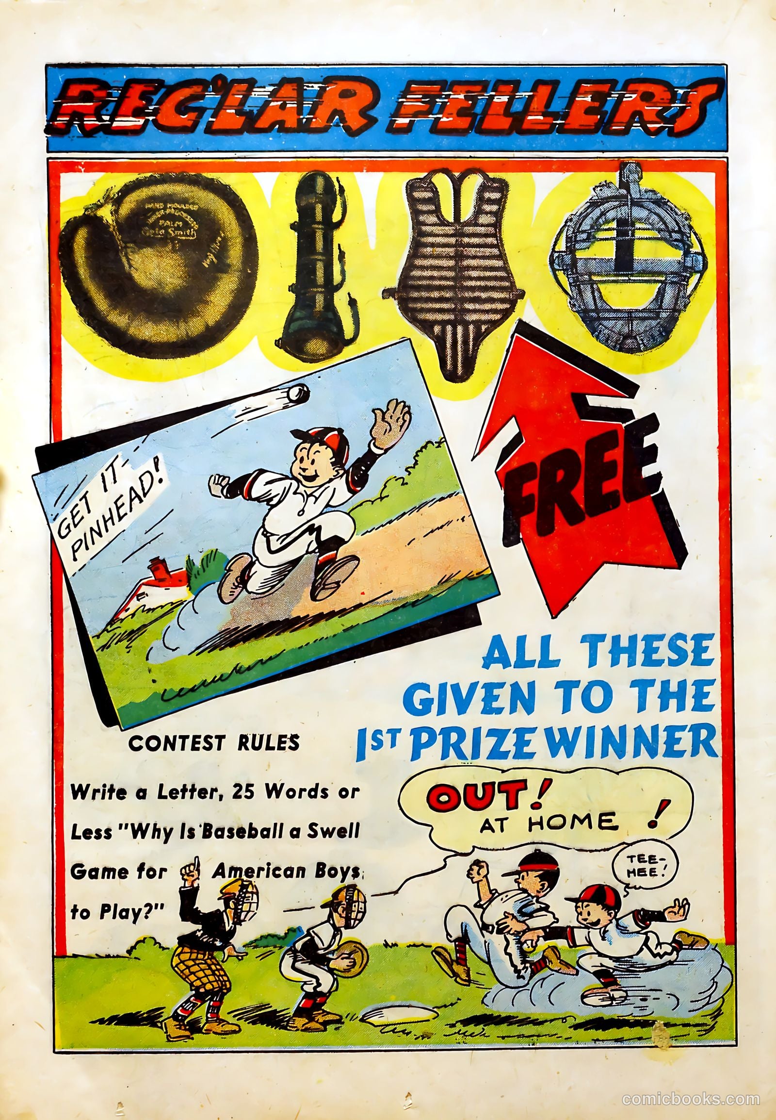 Reg'lar Fellers Heroic Comics #15 (1942) — page 36 of 68