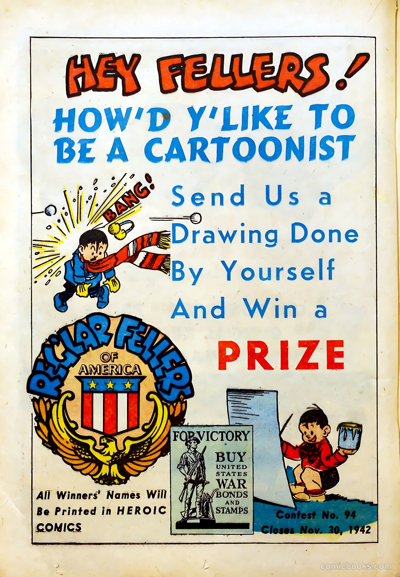 Reg'lar Fellers Heroic Comics #15 (1942) — page 38 of 68