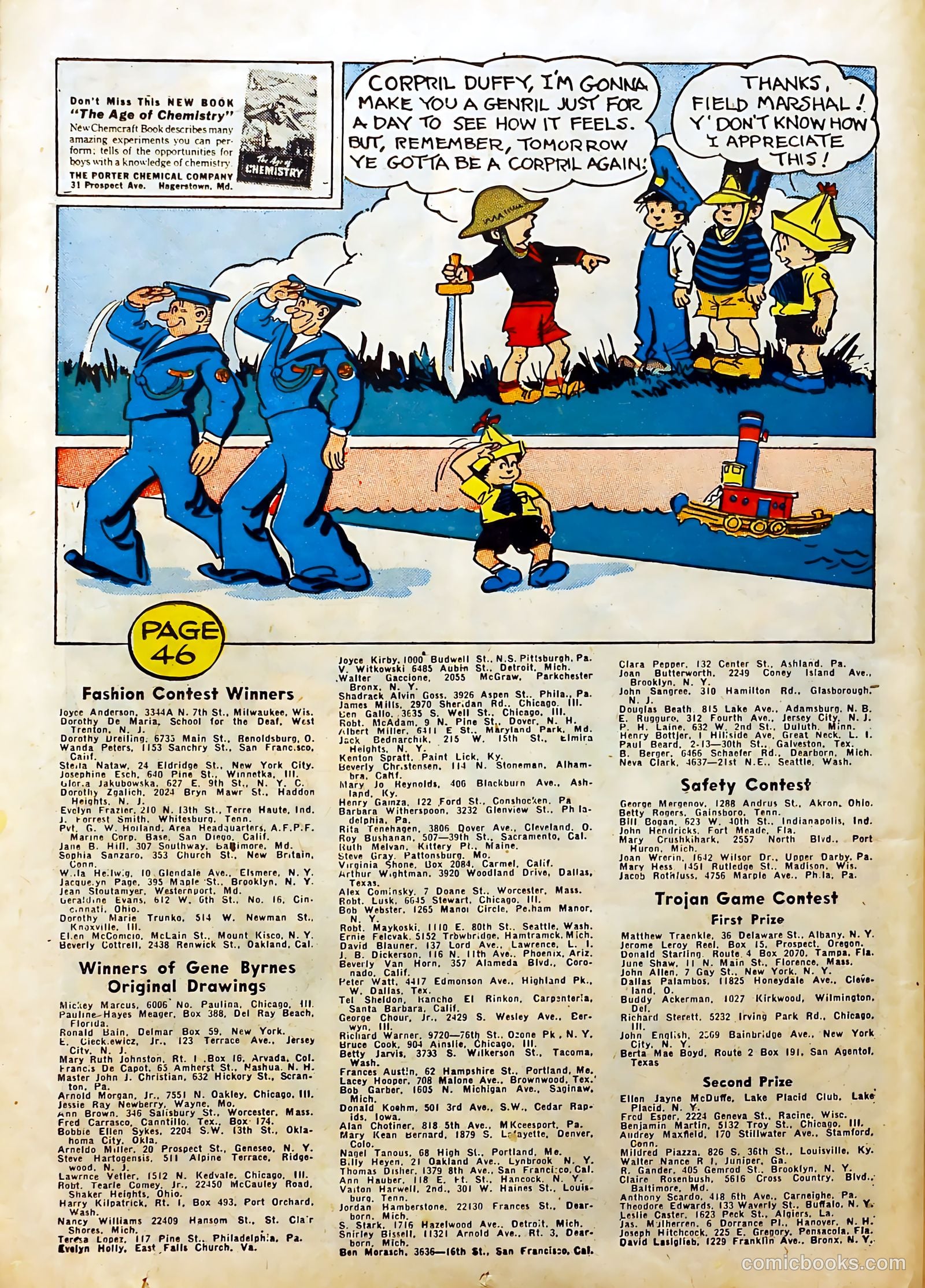 Reg'lar Fellers Heroic Comics #15 (1942) — page 48 of 68