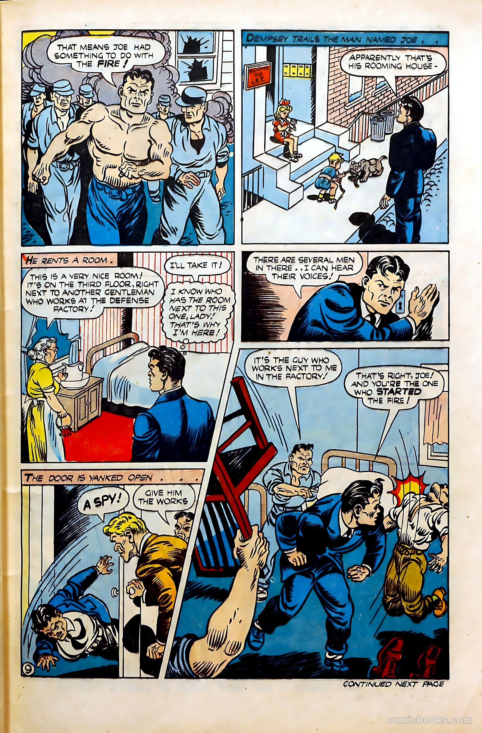 Reg'lar Fellers Heroic Comics #15 (1942) — page 57 of 68