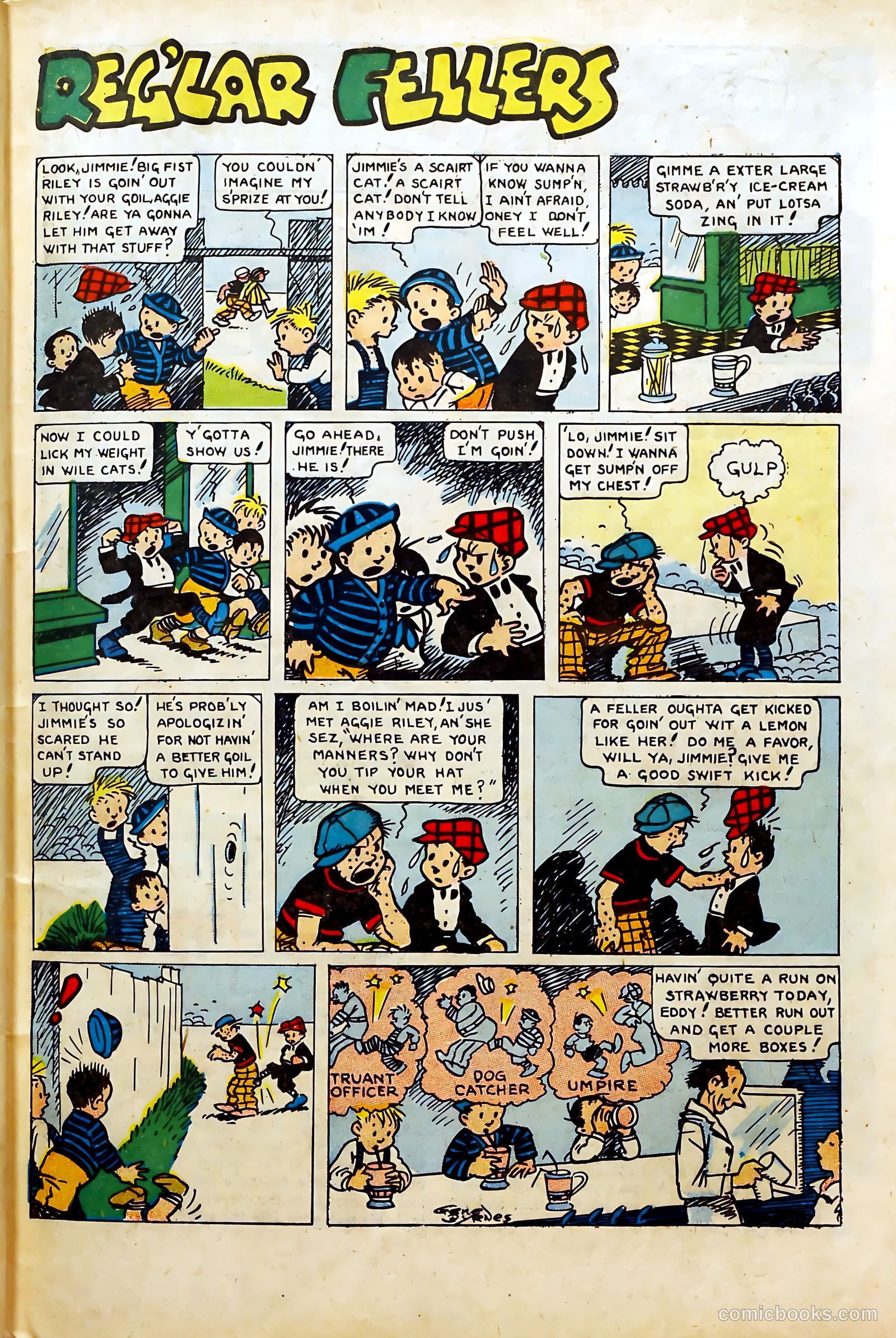 Reg'lar Fellers Heroic Comics #15 (1942) — page 59 of 68