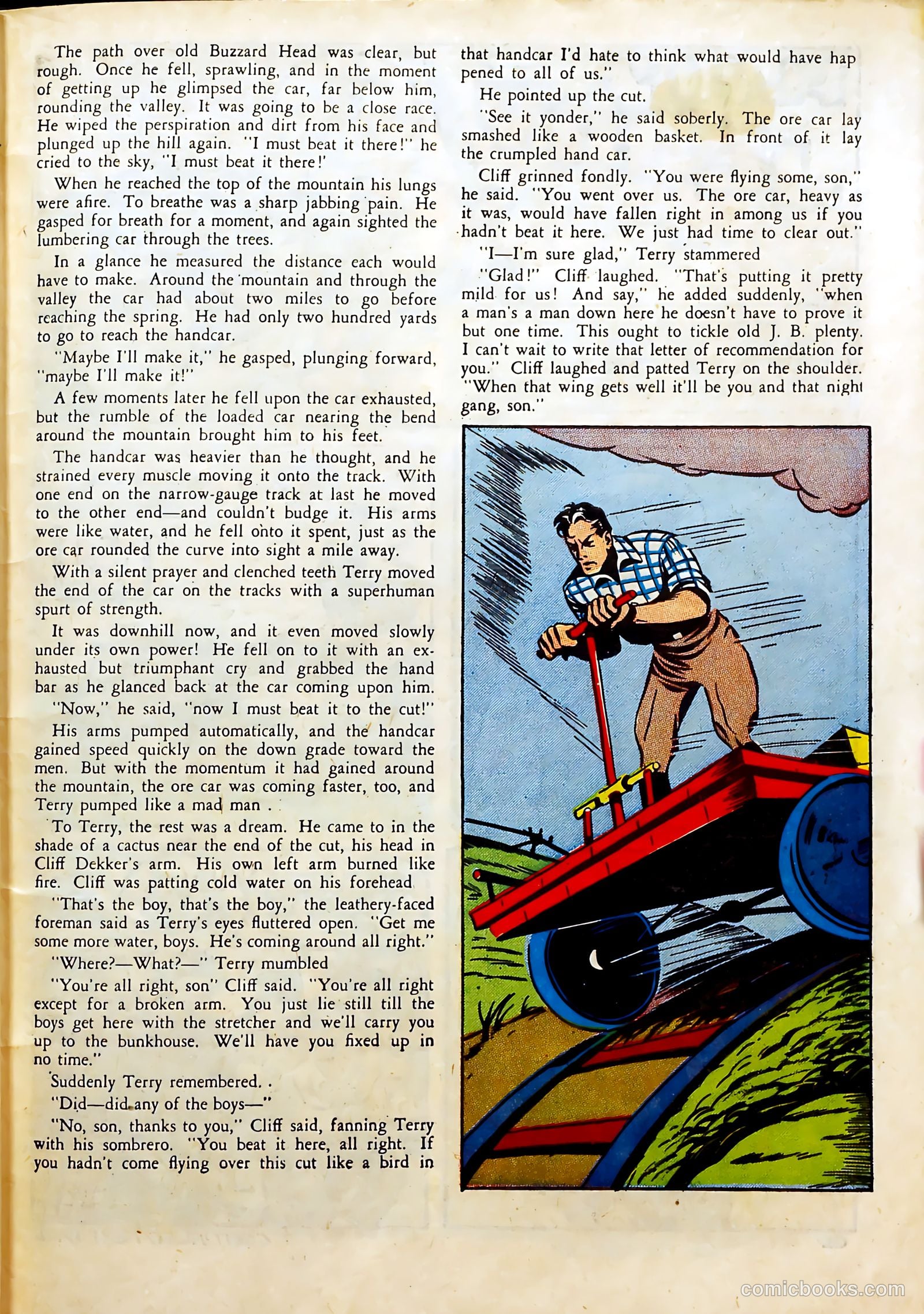 Reg'lar Fellers Heroic Comics #15 (1942) — page 61 of 68