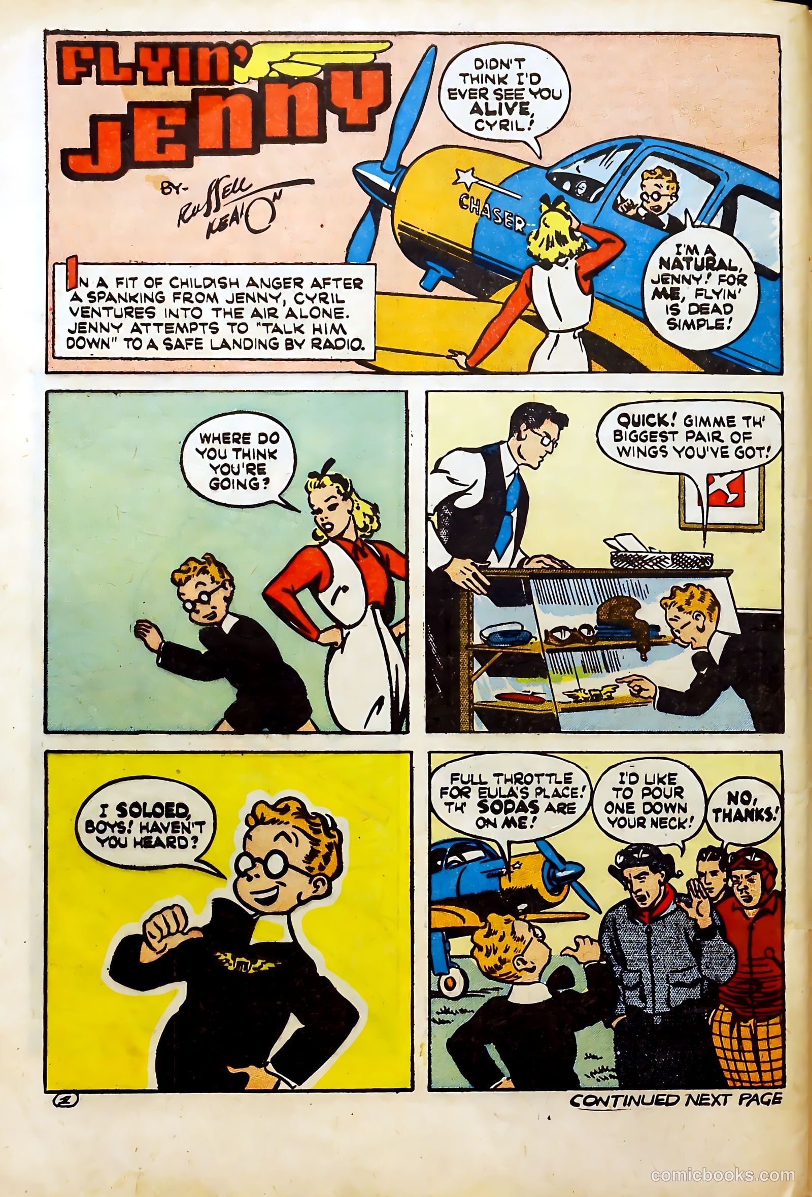 Reg'lar Fellers Heroic Comics #15 (1942) — page 62 of 68