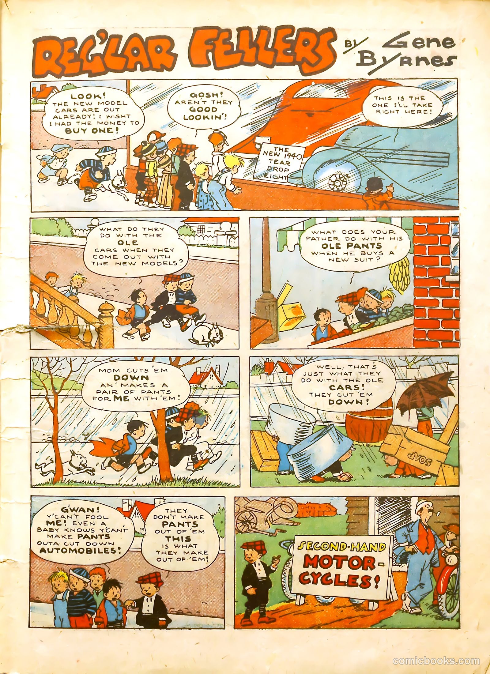 Reg'lar Fellers Heroic Comics #3 (1940) — page 8 of 65