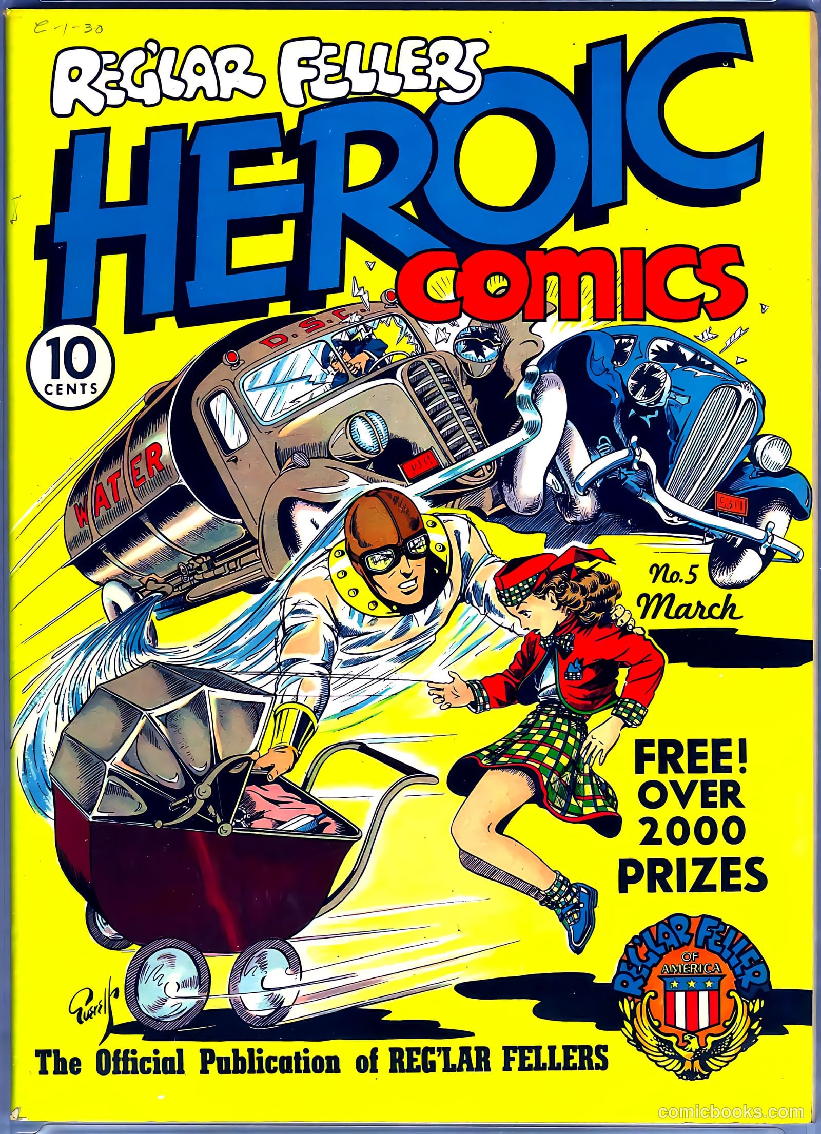 Reg'lar Fellers Heroic Comics #5