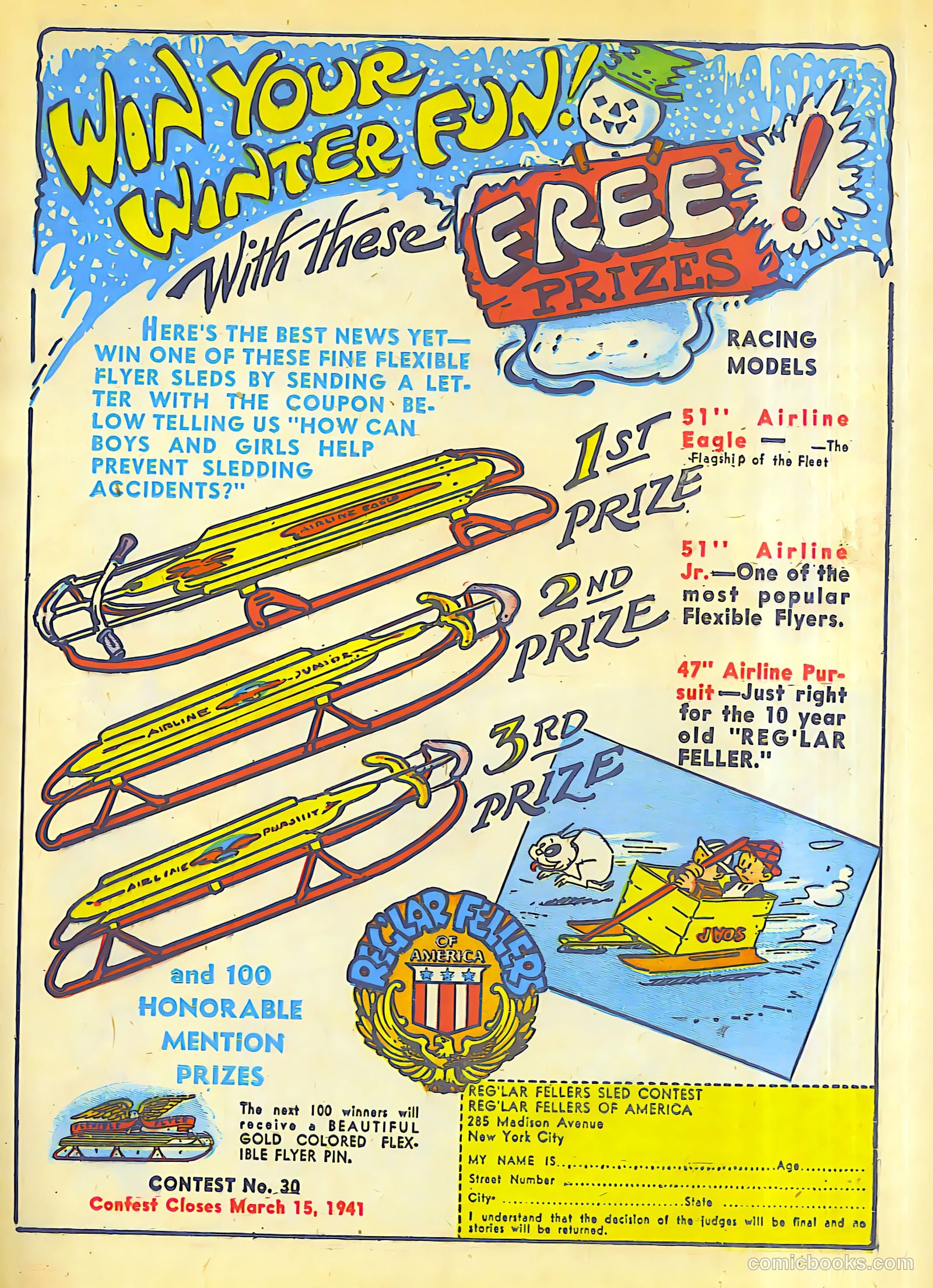 Reg'lar Fellers Heroic Comics #5 (1941) — page 40 of 66