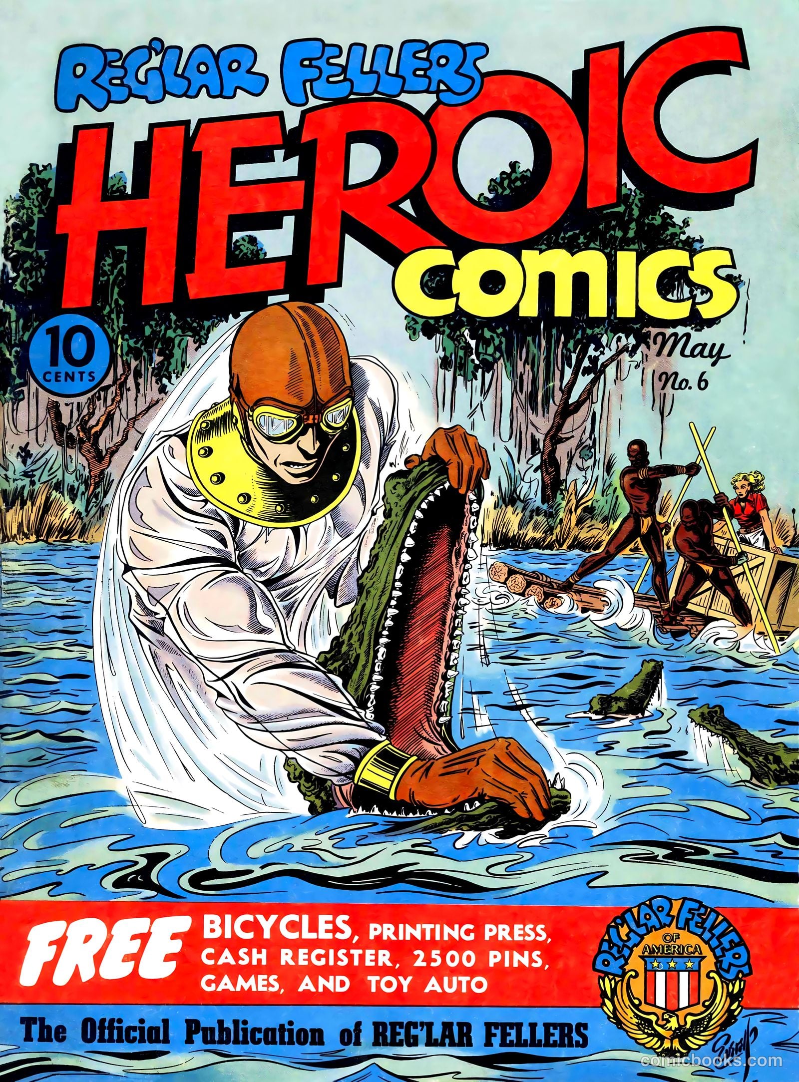 Reg'lar Fellers Heroic Comics #6