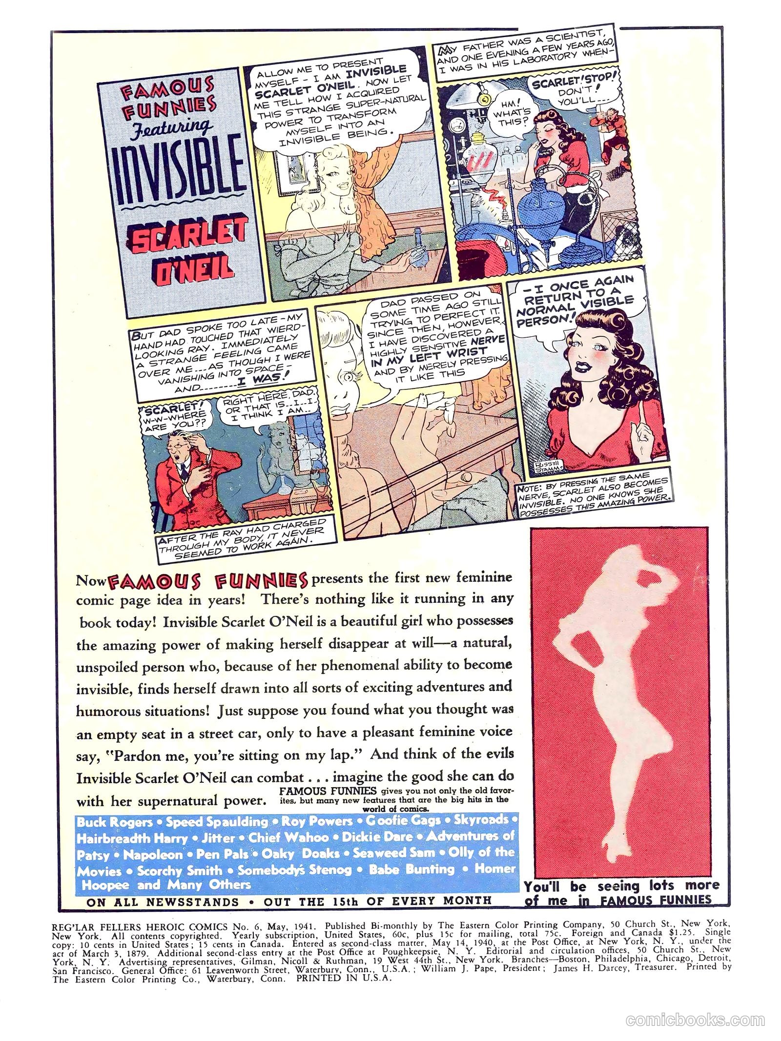 Reg'lar Fellers Heroic Comics #6 (1941) — page 2 of 66