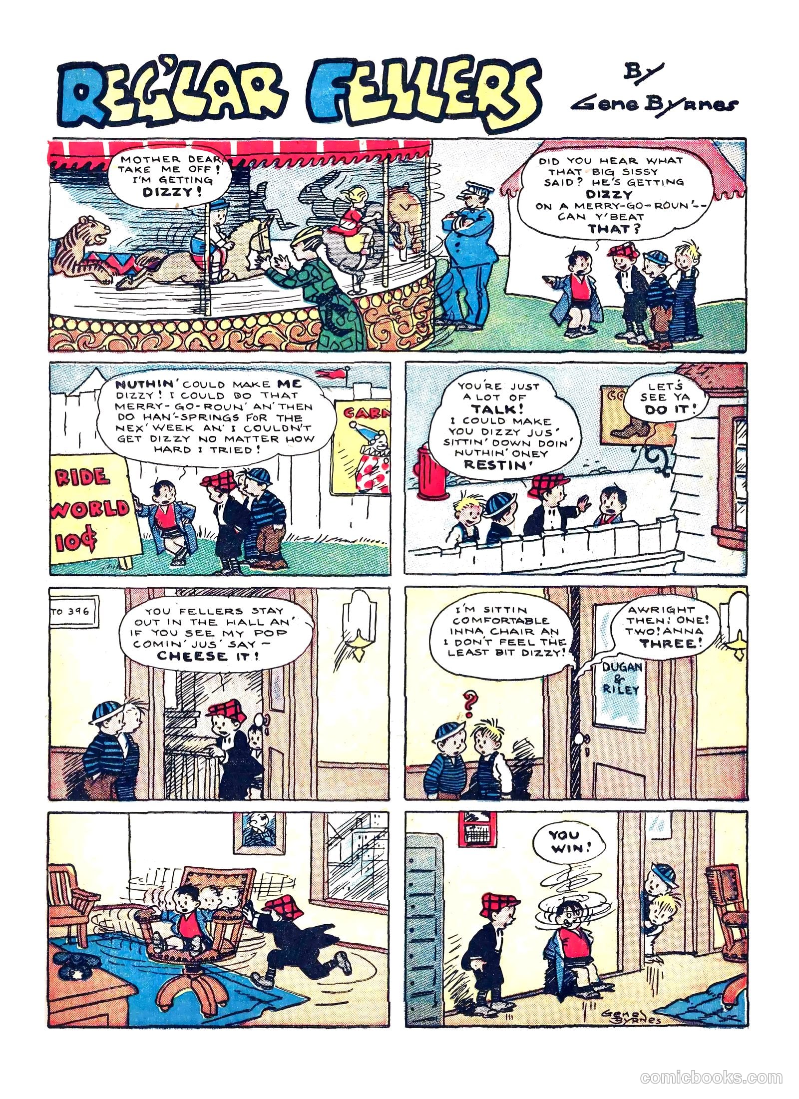Reg'lar Fellers Heroic Comics #6 (1941) — page 23 of 66
