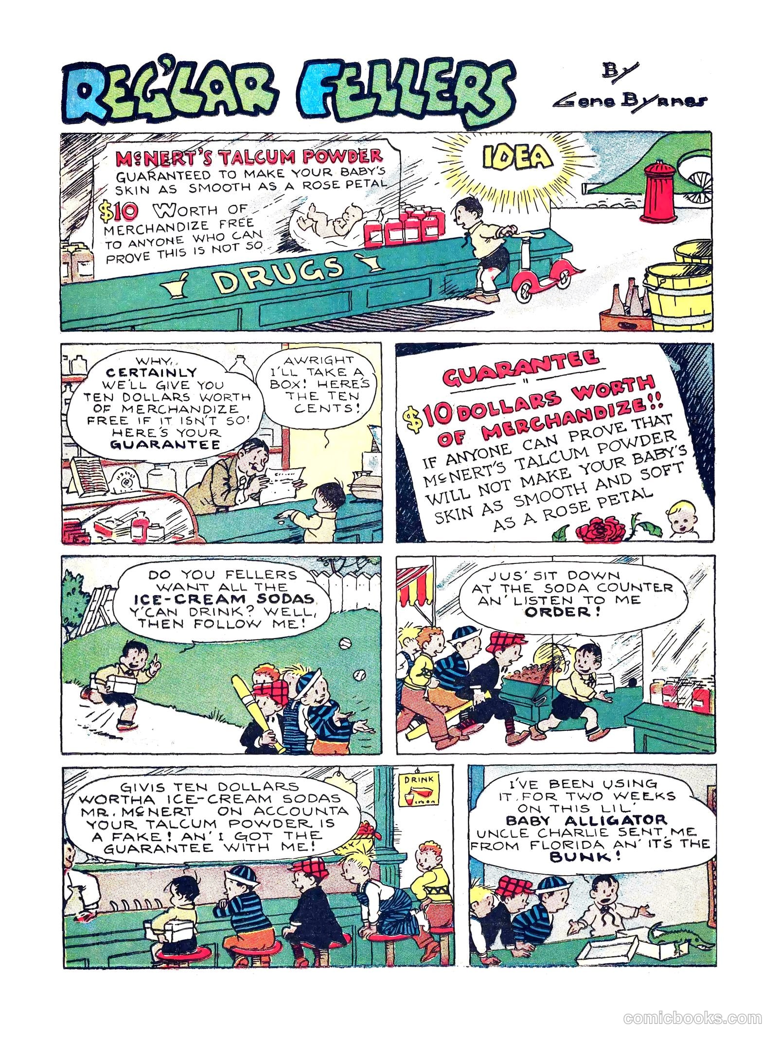 Reg'lar Fellers Heroic Comics #6 (1941) — page 32 of 66