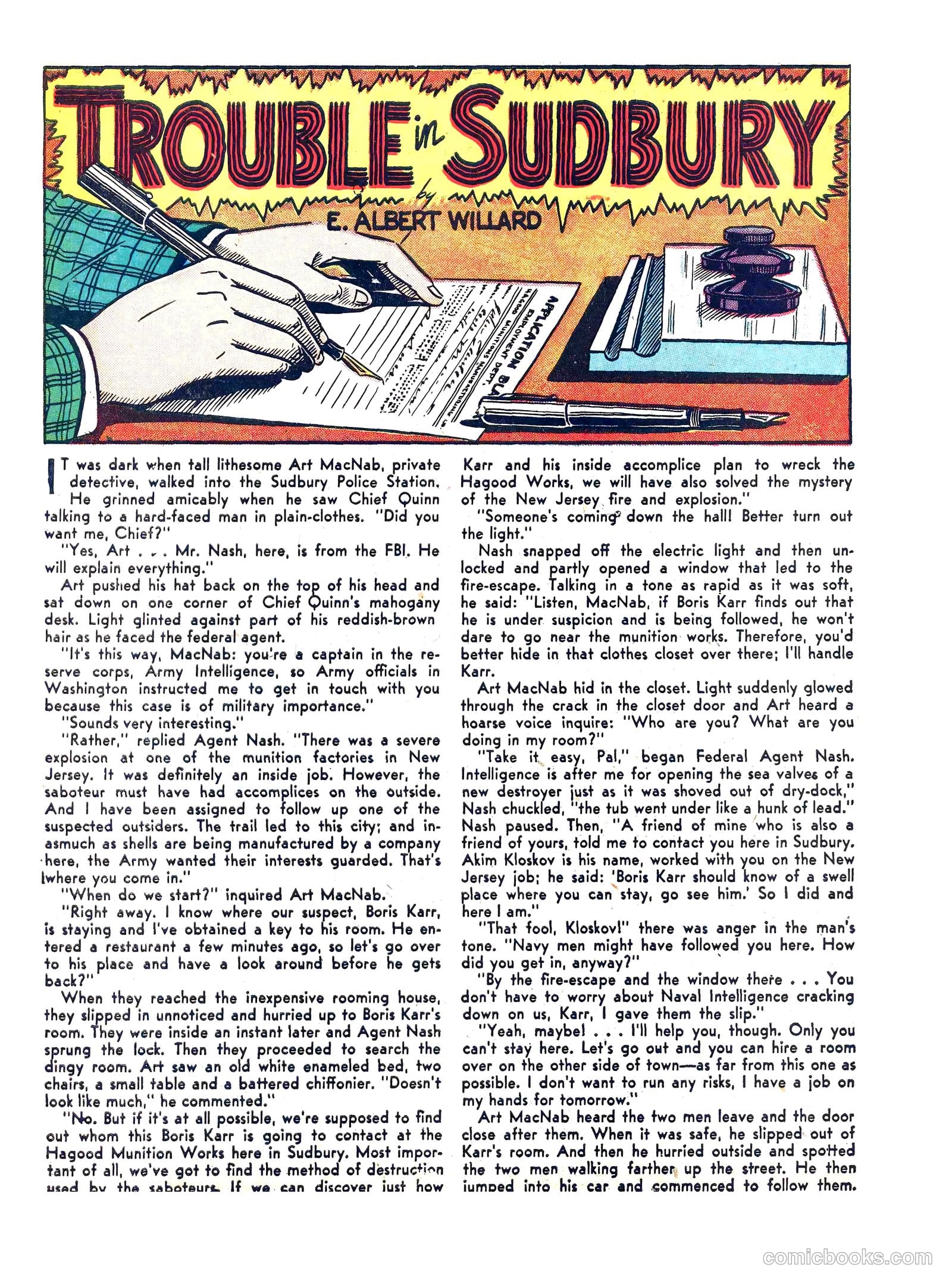 Reg'lar Fellers Heroic Comics #6 (1941) — page 57 of 66