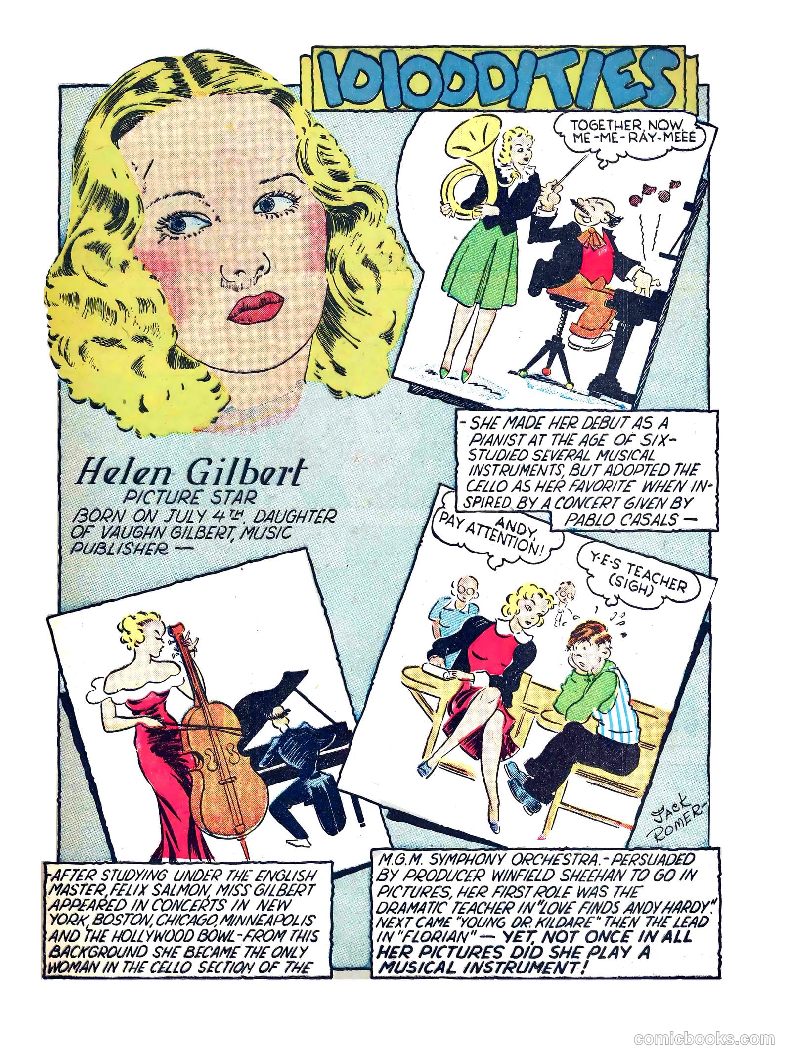 Reg'lar Fellers Heroic Comics #6 (1941) — page 63 of 66