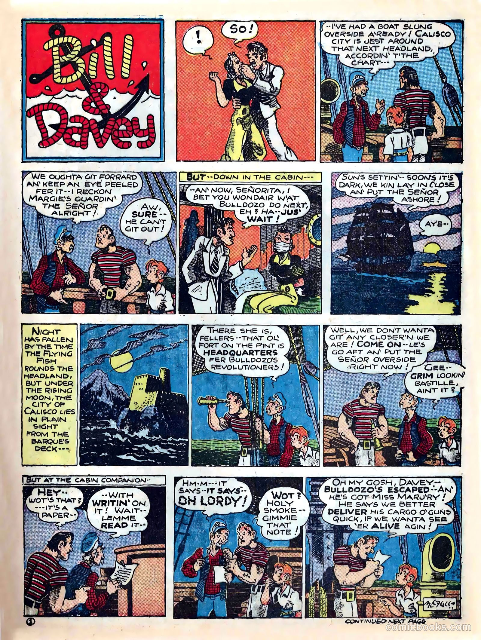 Reg'lar Fellers Heroic Comics #7 (1941) — page 49 of 68