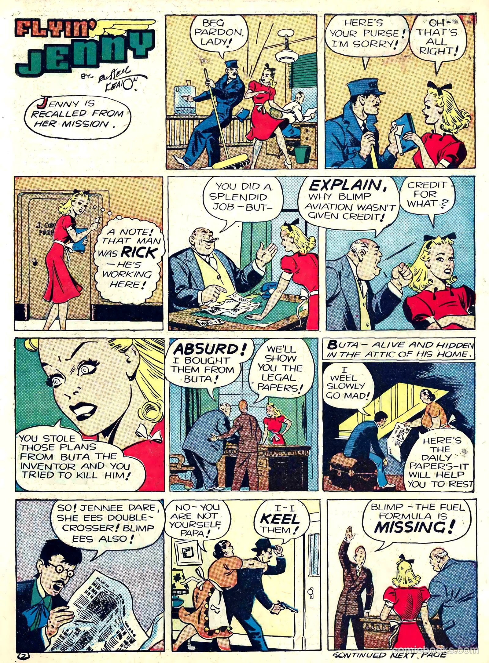 Reg'lar Fellers Heroic Comics #8 (1941) — page 11 of 68