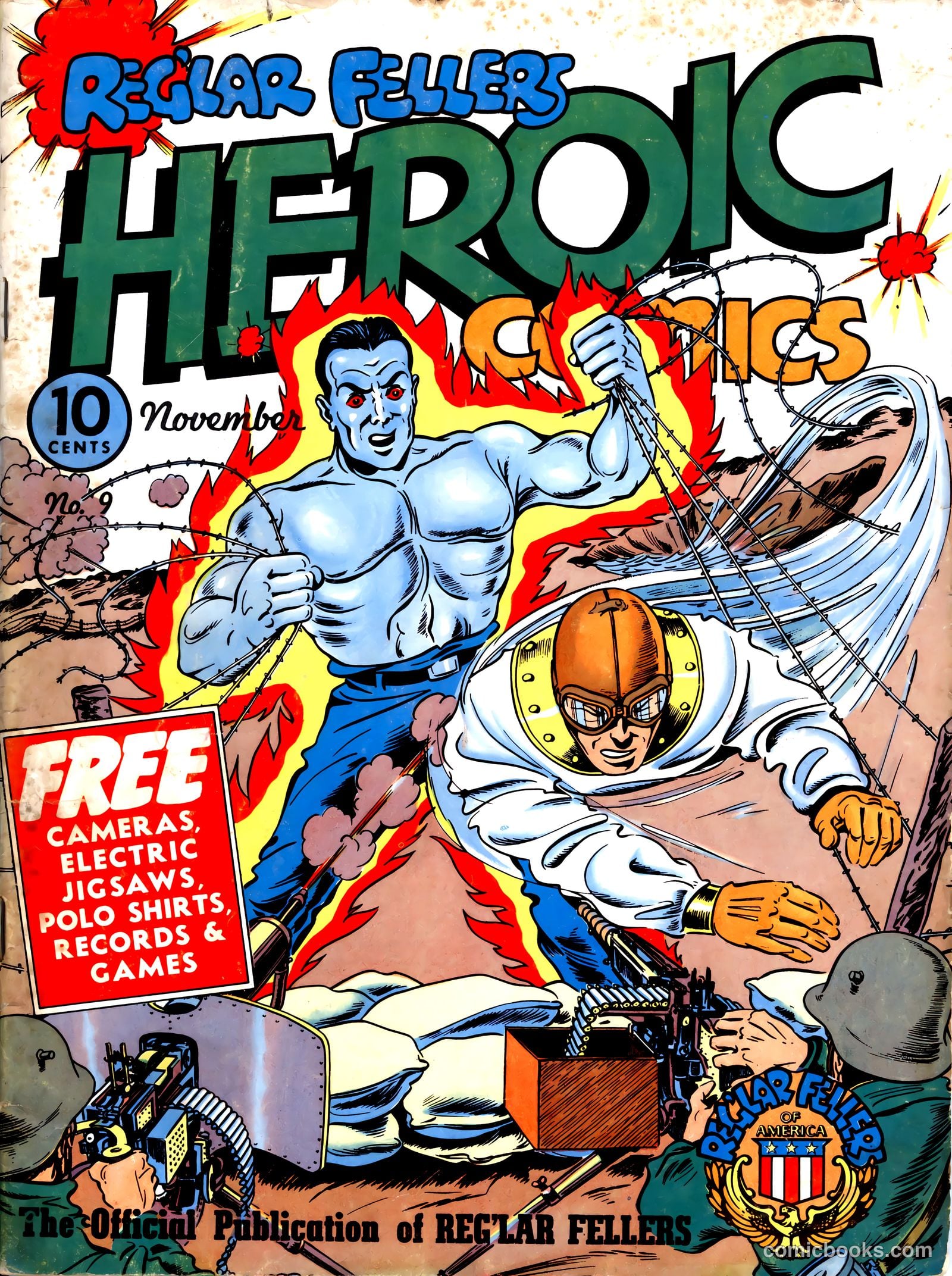 Reg'lar Fellers Heroic Comics #9