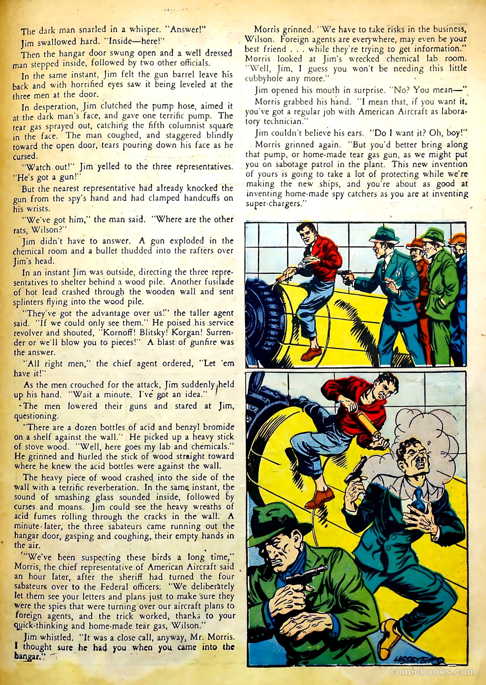 Reg'lar Fellers Heroic Comics #9 (1941) — page 58 of 67