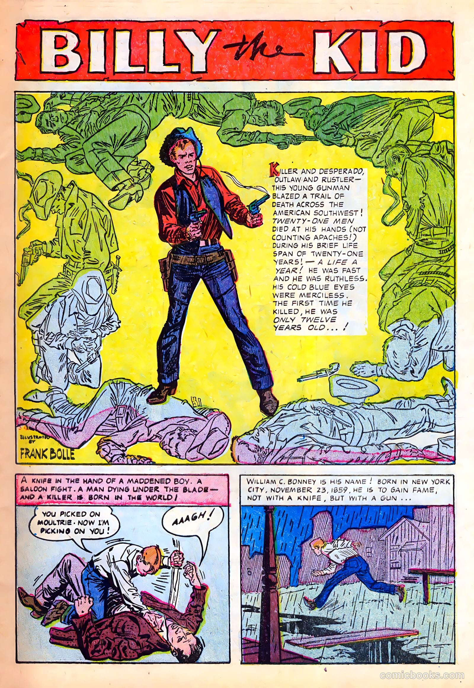 Badmen of the West #1 (1951) — page 3 of 36