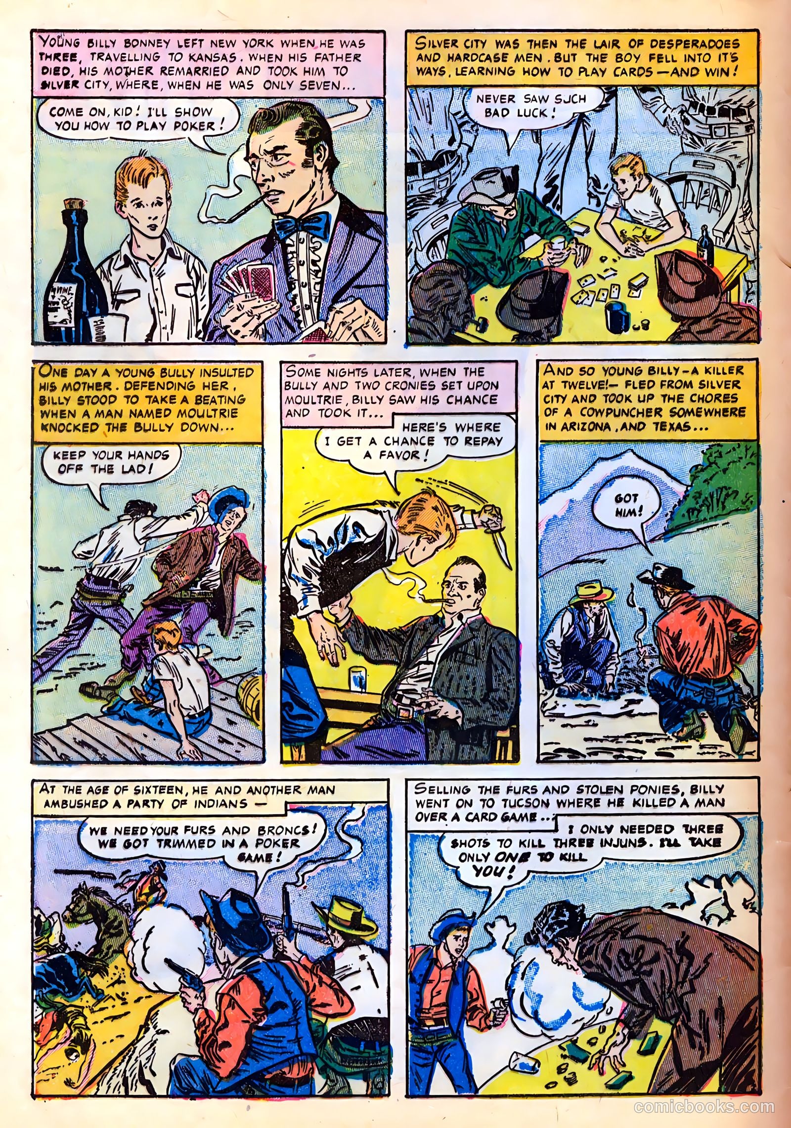 Badmen of the West #1 (1951) — page 4 of 36