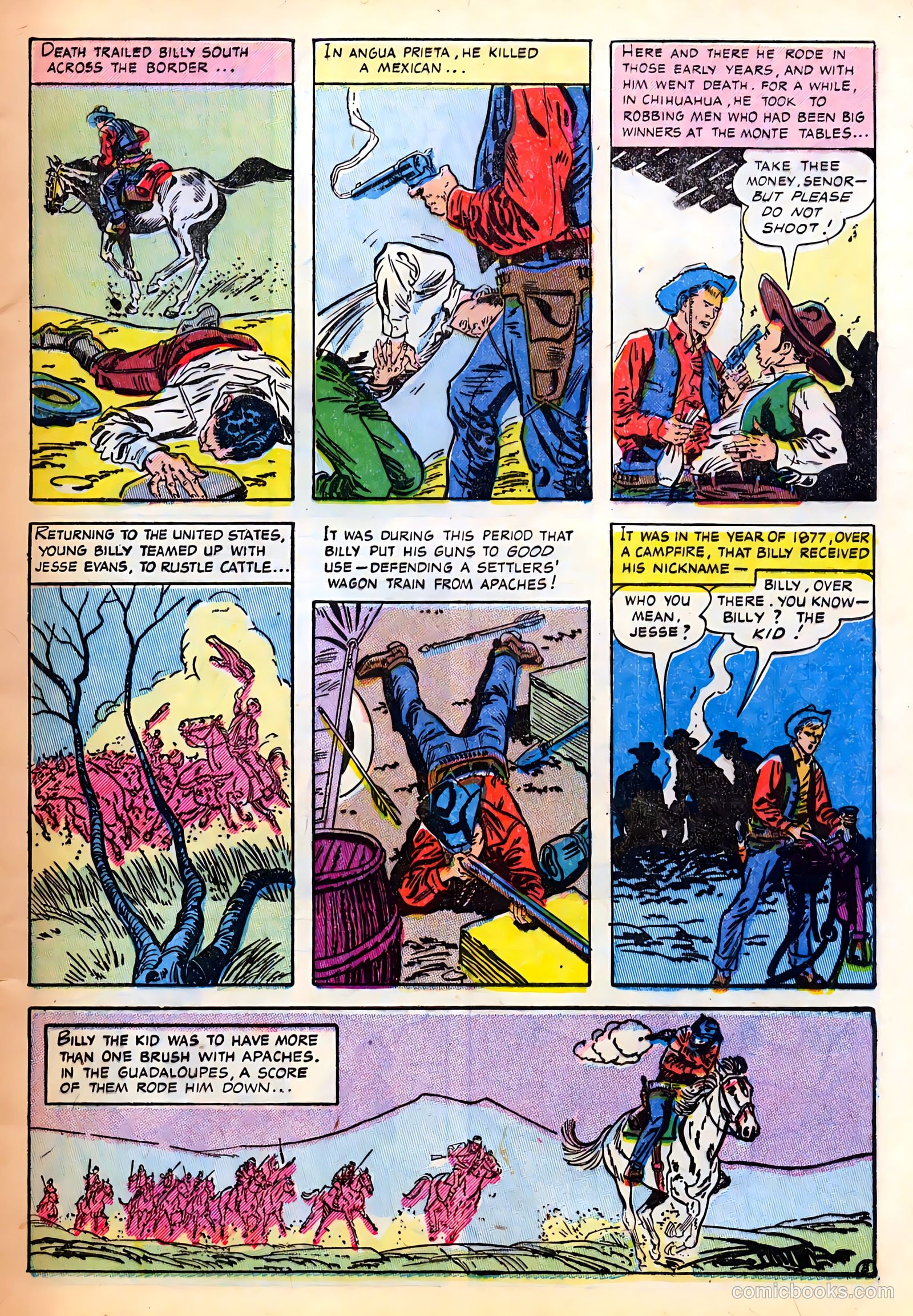 Badmen of the West #1 (1951) — page 5 of 36