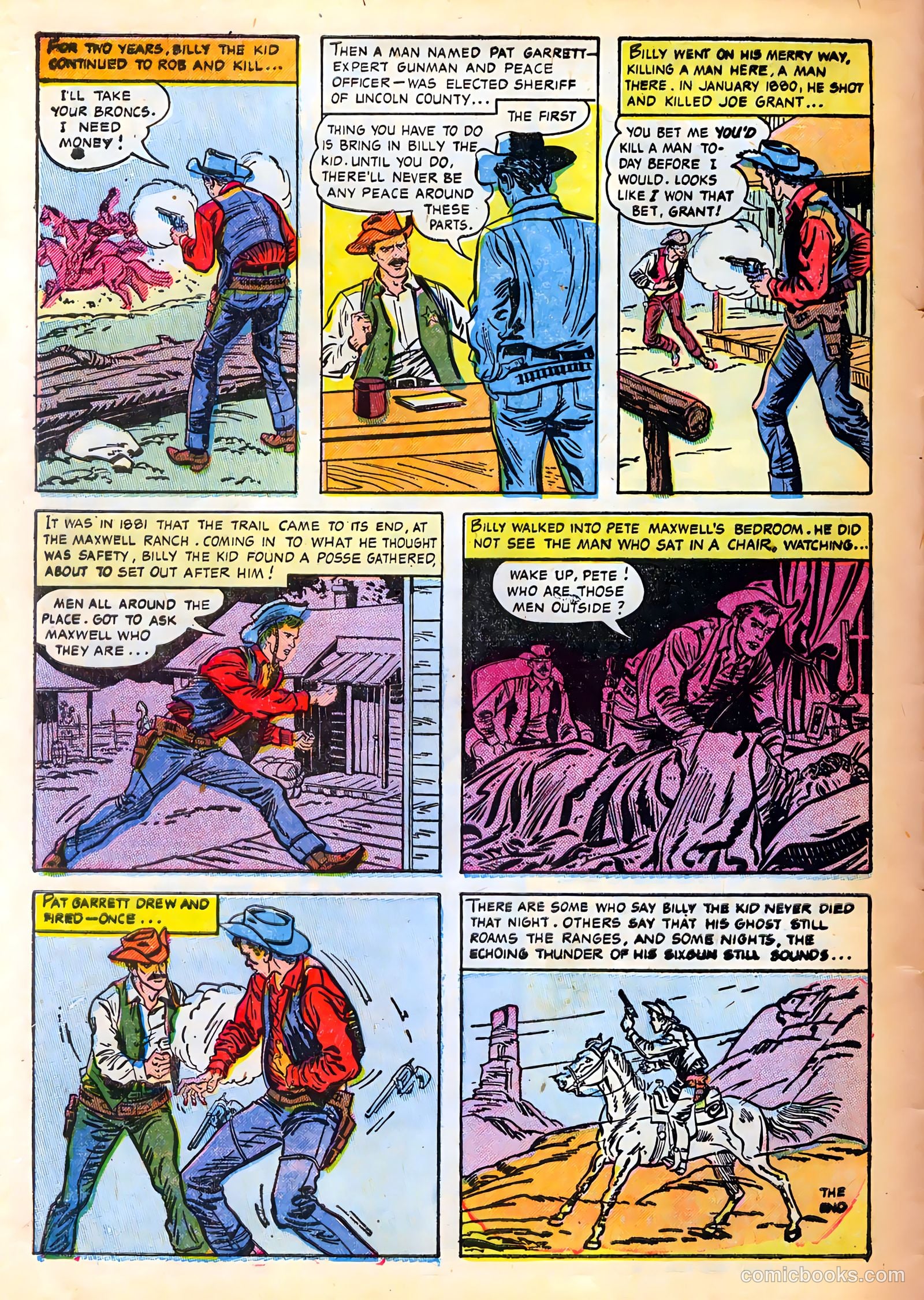 Badmen of the West #1 (1951) — page 10 of 36