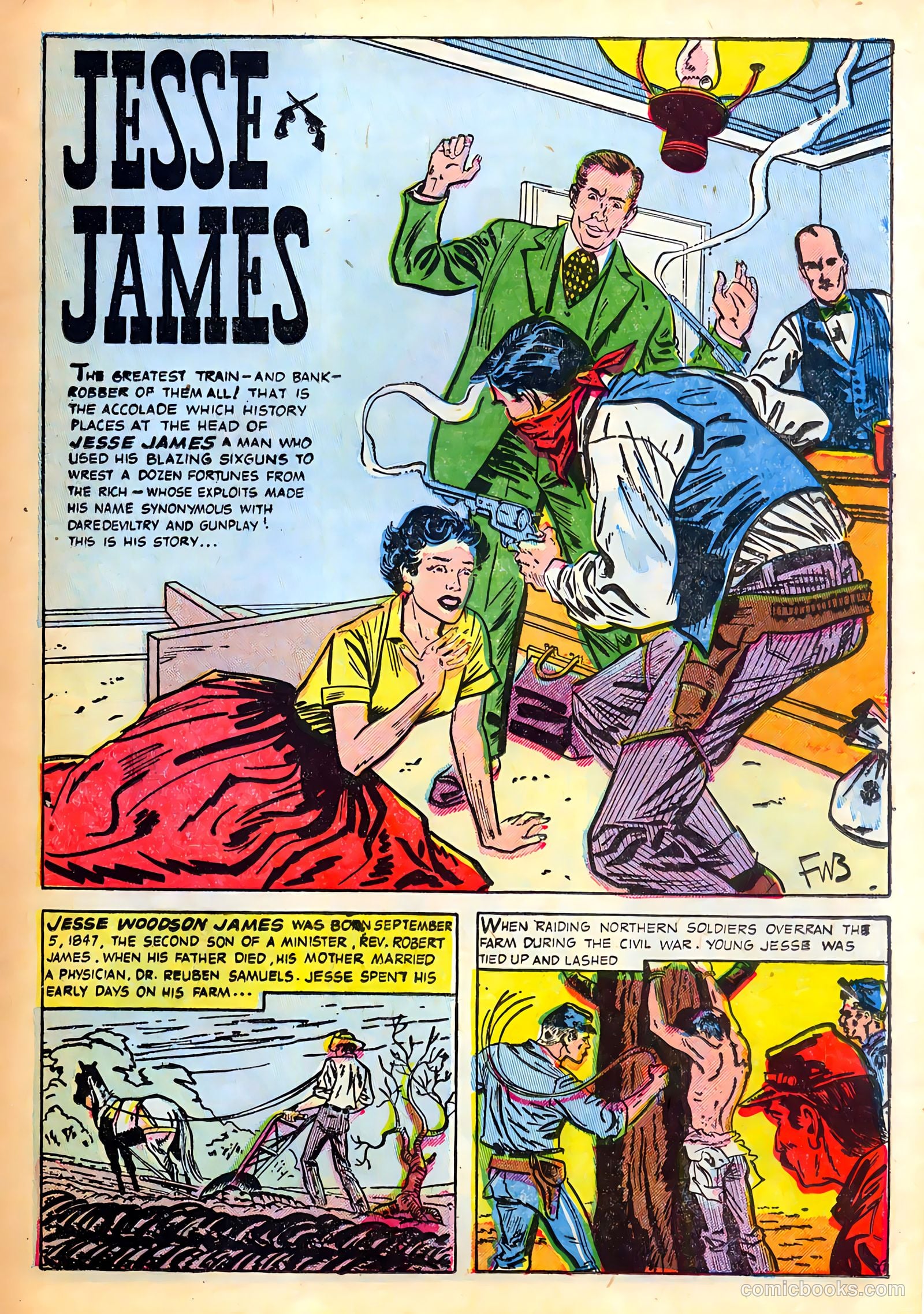 Badmen of the West #1 (1951) — page 11 of 36