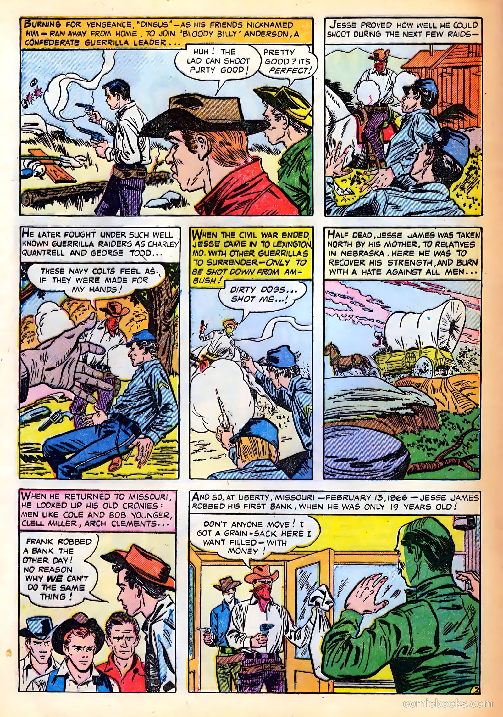 Badmen of the West #1 (1951) — page 12 of 36