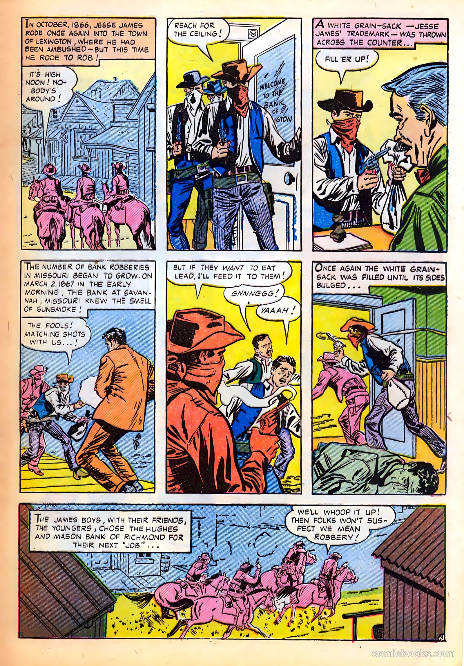 Badmen of the West #1 (1951) — page 13 of 36