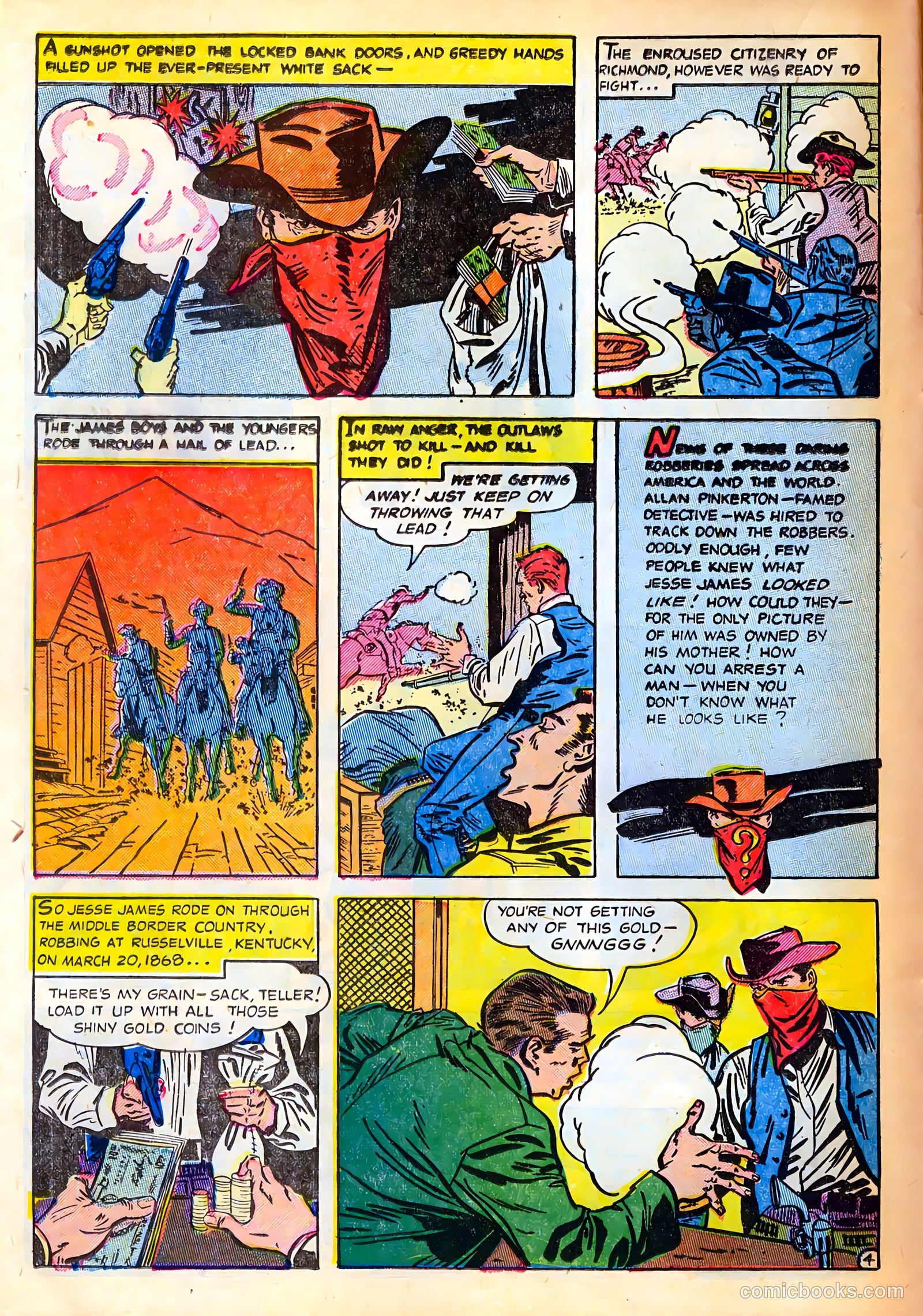 Badmen of the West #1 (1951) — page 14 of 36