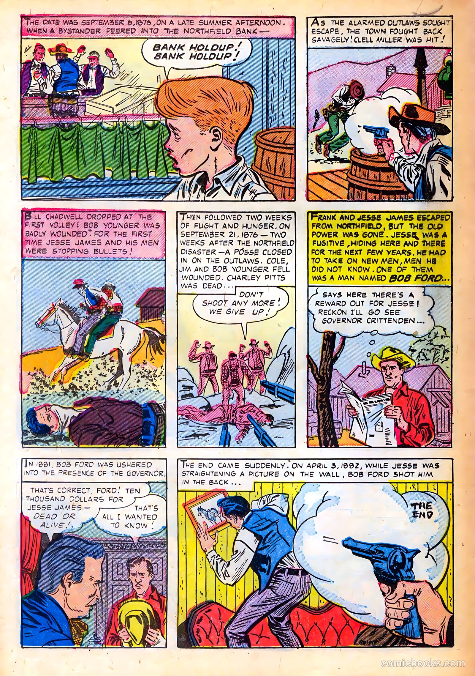 Badmen of the West #1 (1951) — page 18 of 36