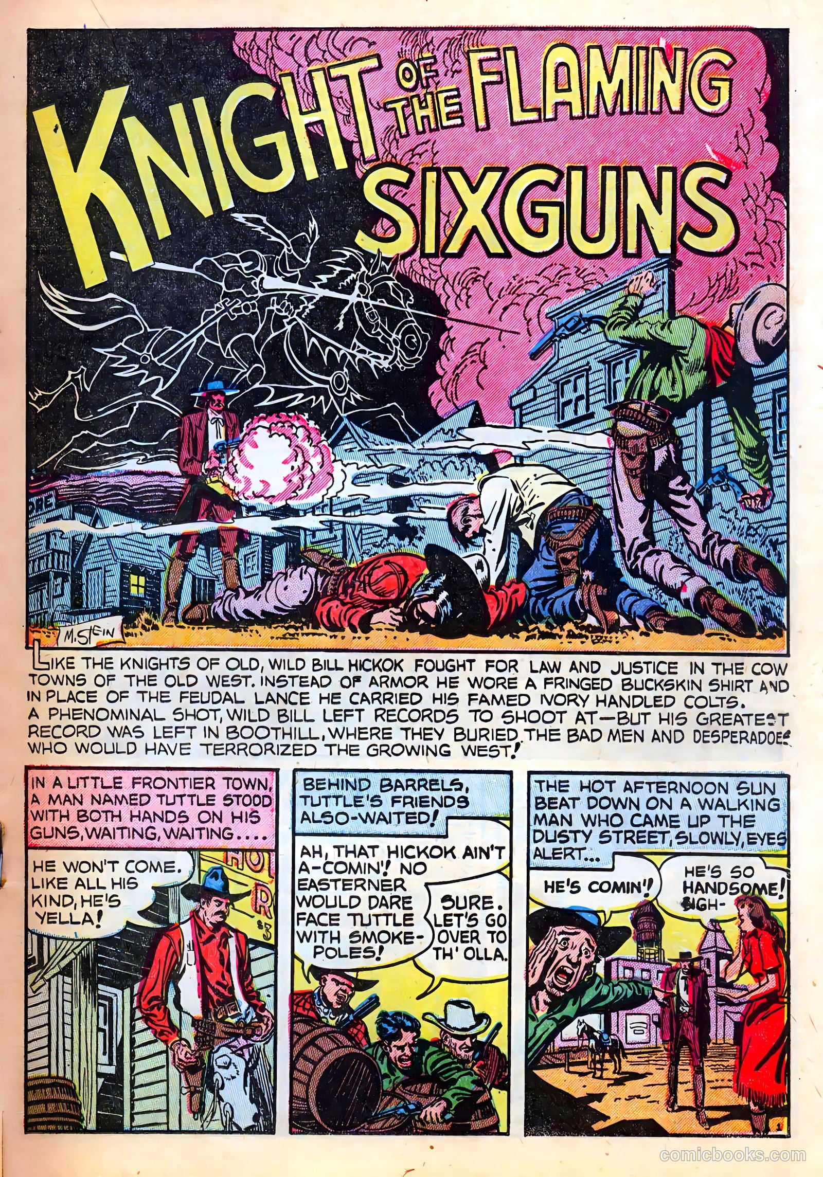 Badmen of the West #1 (1951) — page 19 of 36