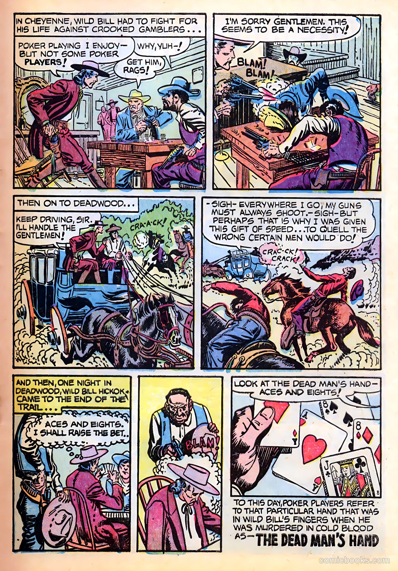 Badmen of the West #1 (1951) — page 27 of 36